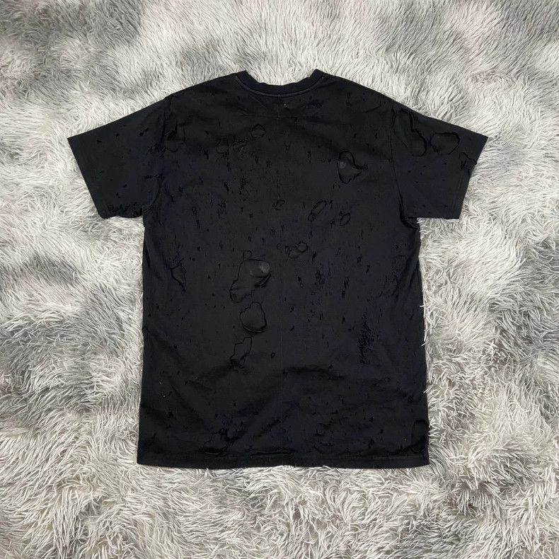 Givenchy Givenchy Distressed Destroyed Short Sleeve T-Shirt 2506-Nex Size US XXS / EU 40 - 4 Thumbnail