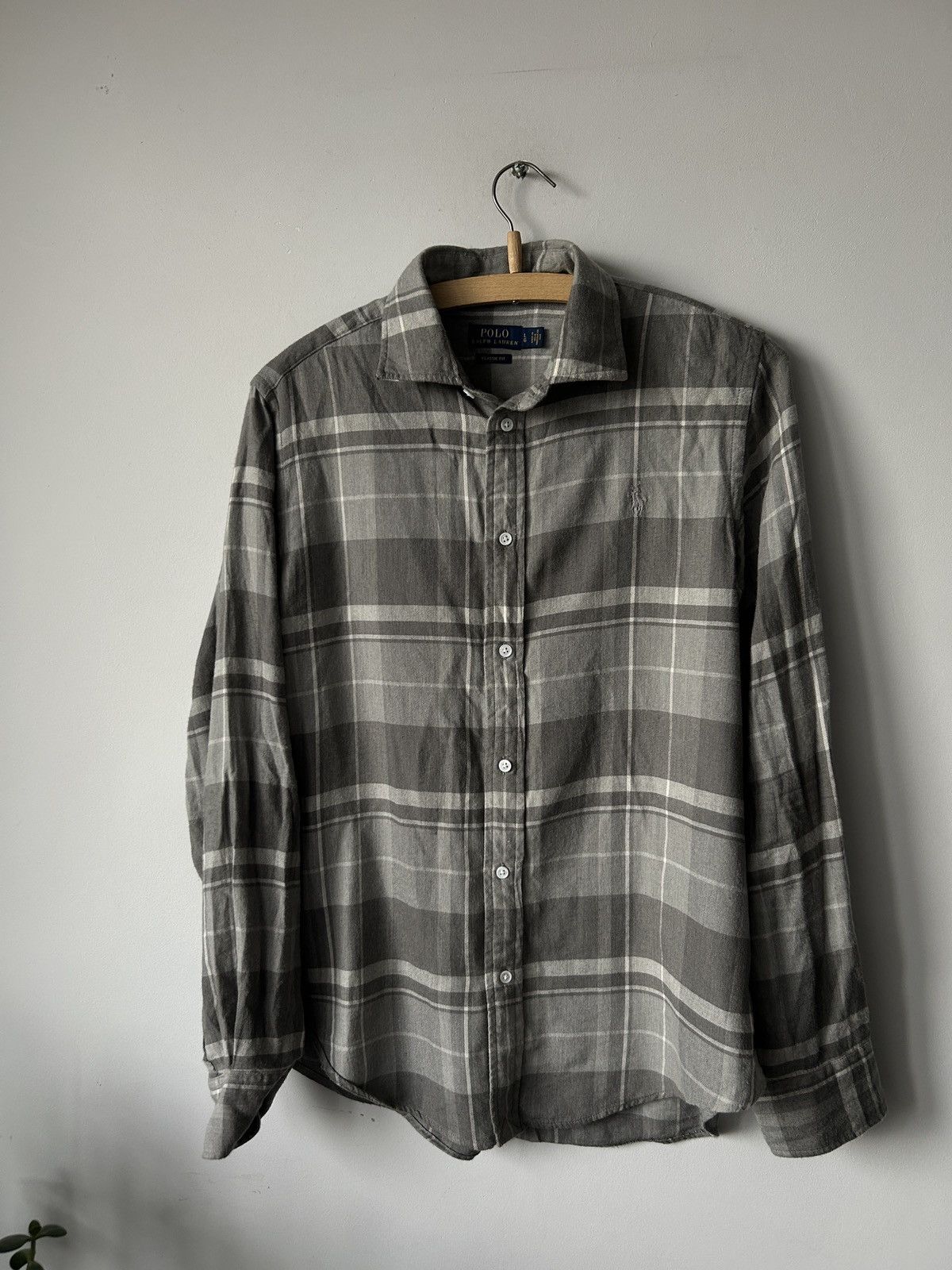 Polo Ralph Lauren Polo Ralph Lauren Western Double Faced Plaid Flannel Shirt Size US L / EU 52-54 / 3 - 1 Thumbnail