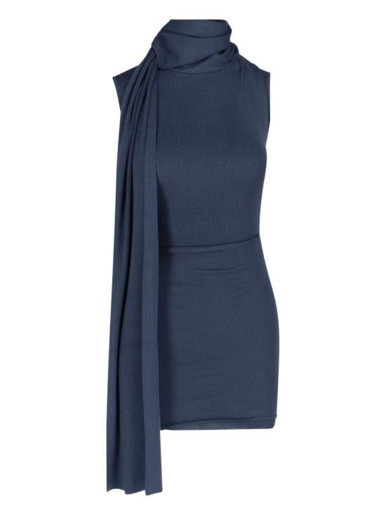 AYA MUSE AYA MUSE Women Mid Skirts AMSS2524 NAVY Blue Size S / US 4 / IT 40 - 1 Thumbnail