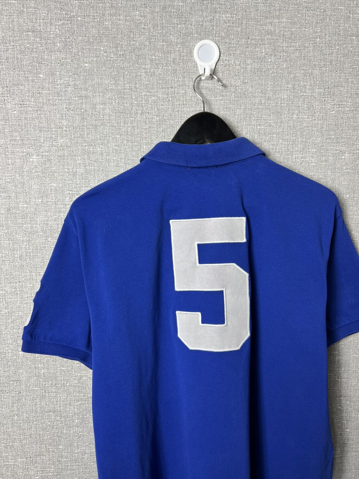 Polo Ralph Lauren × Vintage Polo Ralph Lauren Paris #3 Big Logo Polo Shirt Size US L / EU 52-54 / 3 - 15 Thumbnail