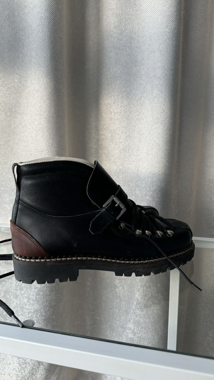 Vintage Stockerpoint boots leather like new rock avant Garde Size US 9 / IT 39 - 2 Thumbnail