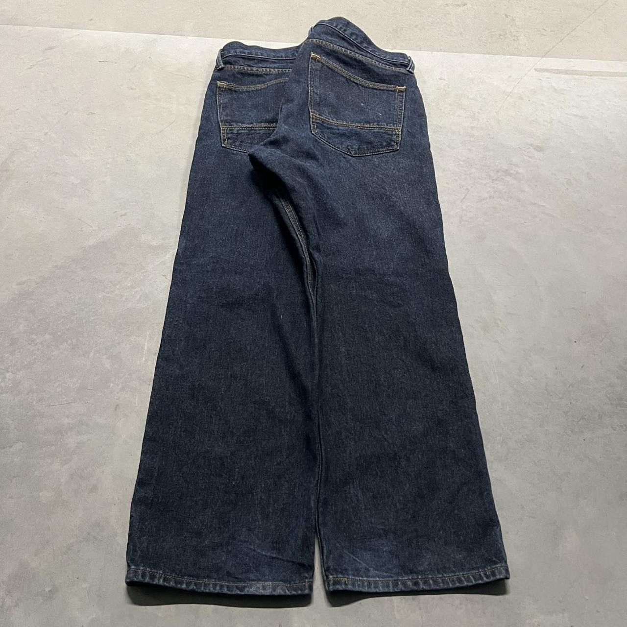 Arizona Jean Co. Crazy Vintage Y2K/2000s Baggy Dark Wash Denim Jeans! Size US 36 / EU 52 - 6 Thumbnail