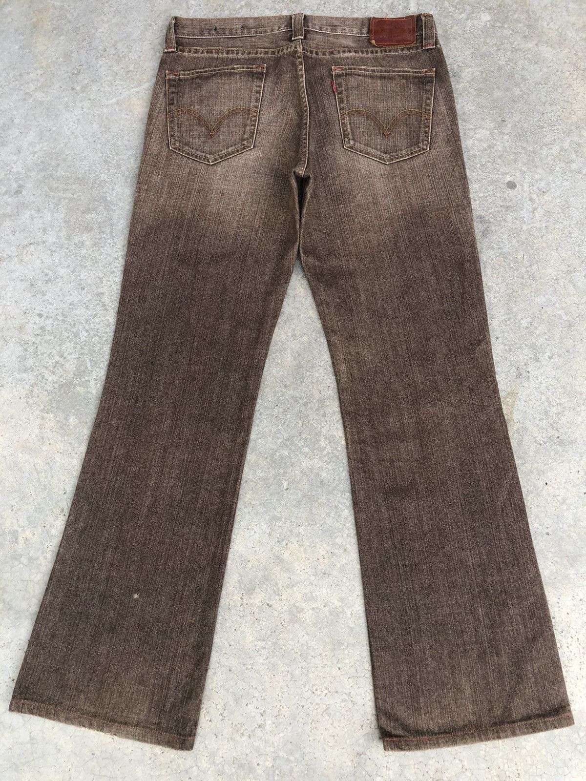 If Six Was Nine Levis 517 Flared Jeans Distressed Jeans Size US 34 / EU 50 - 2 Thumbnail