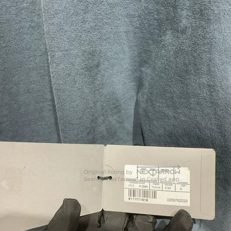 Balenciaga Balenciaga Haze blue ink wash short-sleeve Size US M / EU 48-50 / 2 - 7 Thumbnail
