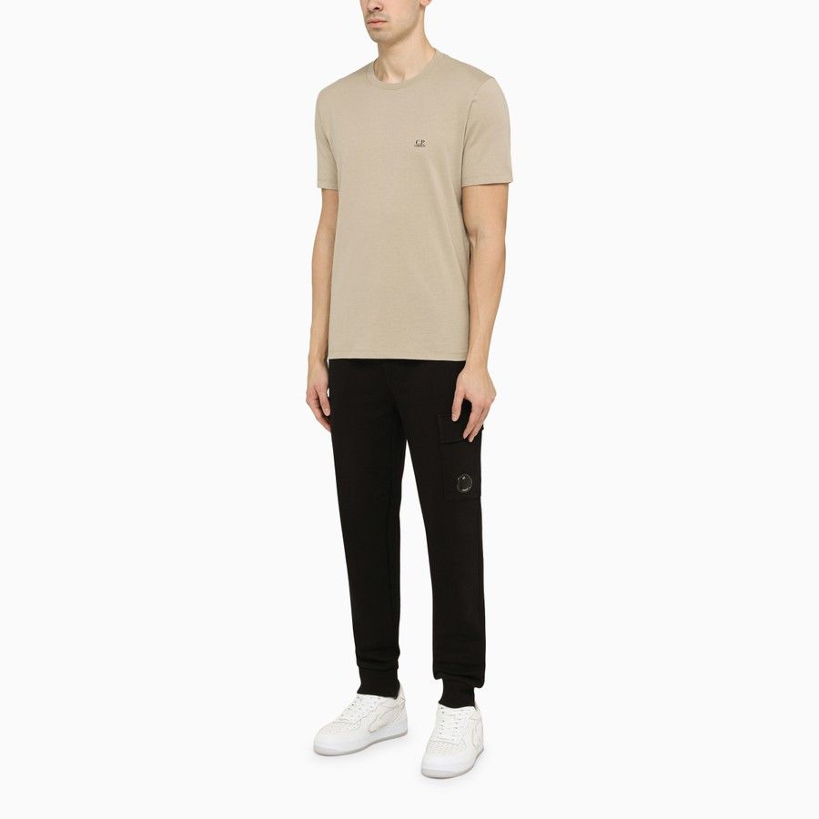 C.P. Company o1d2blof0125 Logo T-Shirt in Beige Size US S / EU 44-46 / 1 - 2 Thumbnail