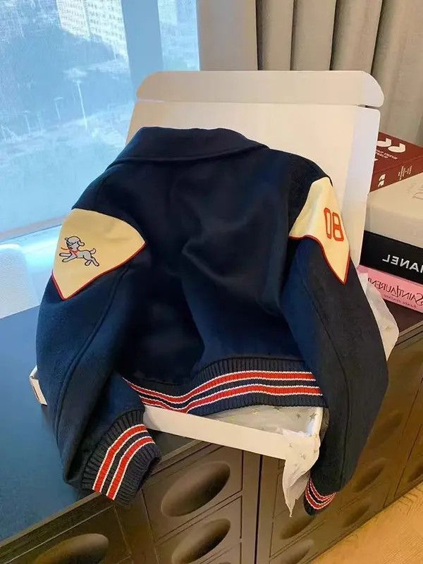 VIBE Hip Hop Retro Street Patchwork Casual Baseball Jacket Size US M / EU 48-50 / 2 - 7 Thumbnail
