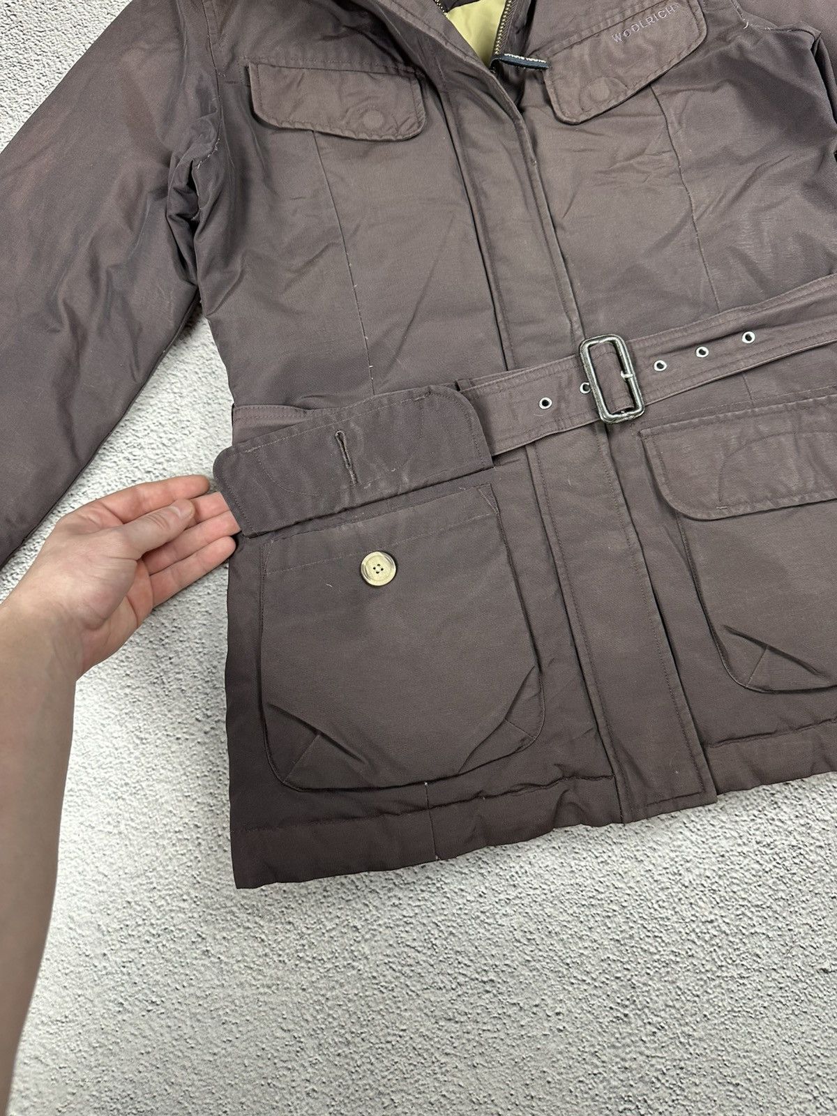 Woolrich Woolen Mills Vintage Woolrich Down Puffer Jacket Faded Y2K Hype Style Size M / US 6-8 / IT 42-44 - 6 Thumbnail