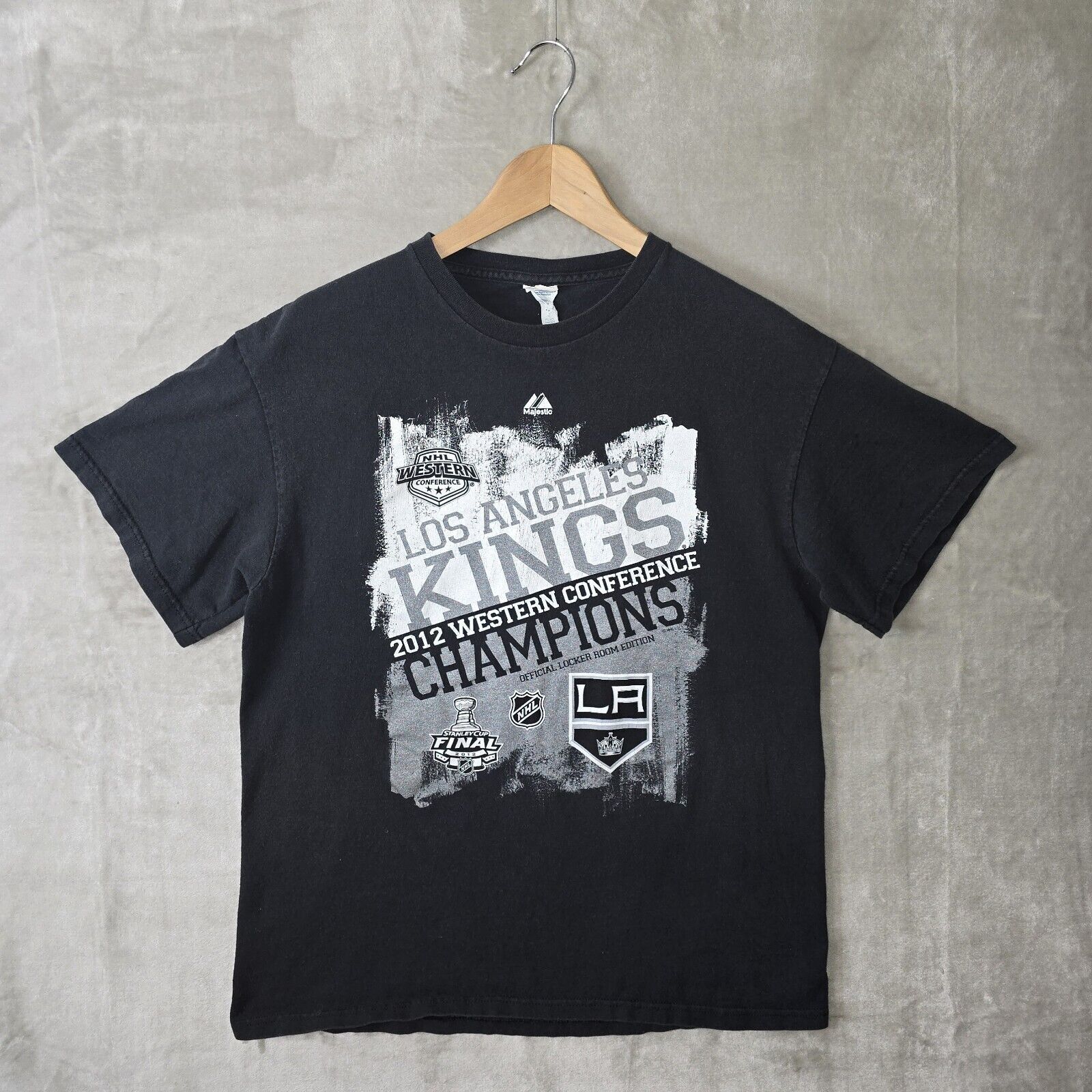 Delta Los Angeles Kings NHL 2012 Champions Shirt Large Hockey Size US L / EU 52-54 / 3 - 2 Thumbnail