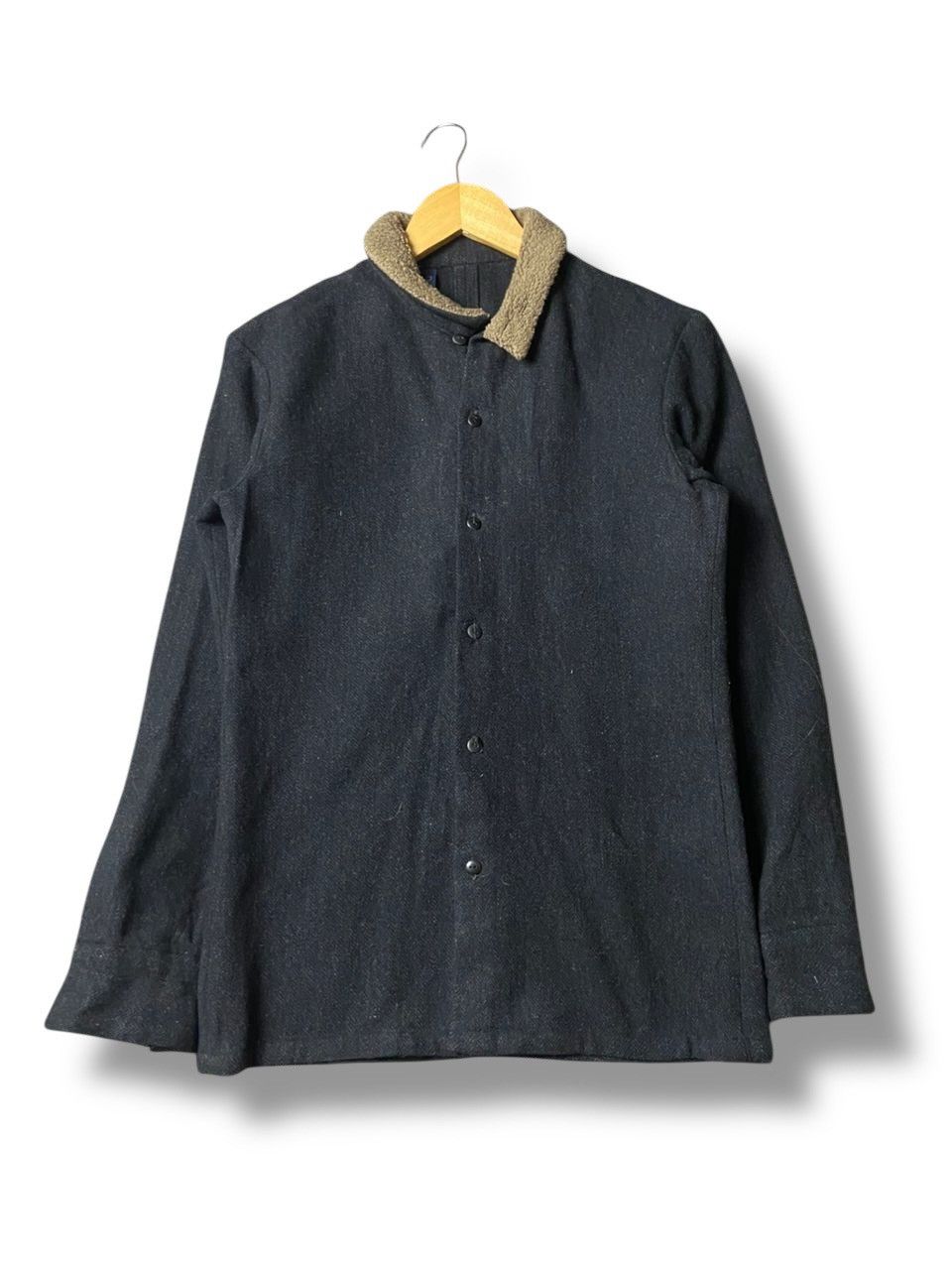 Japanese Brand H Scheme Brand Wool Buttoned Jacket (171) Size US XXS / EU 40 - 1 Thumbnail