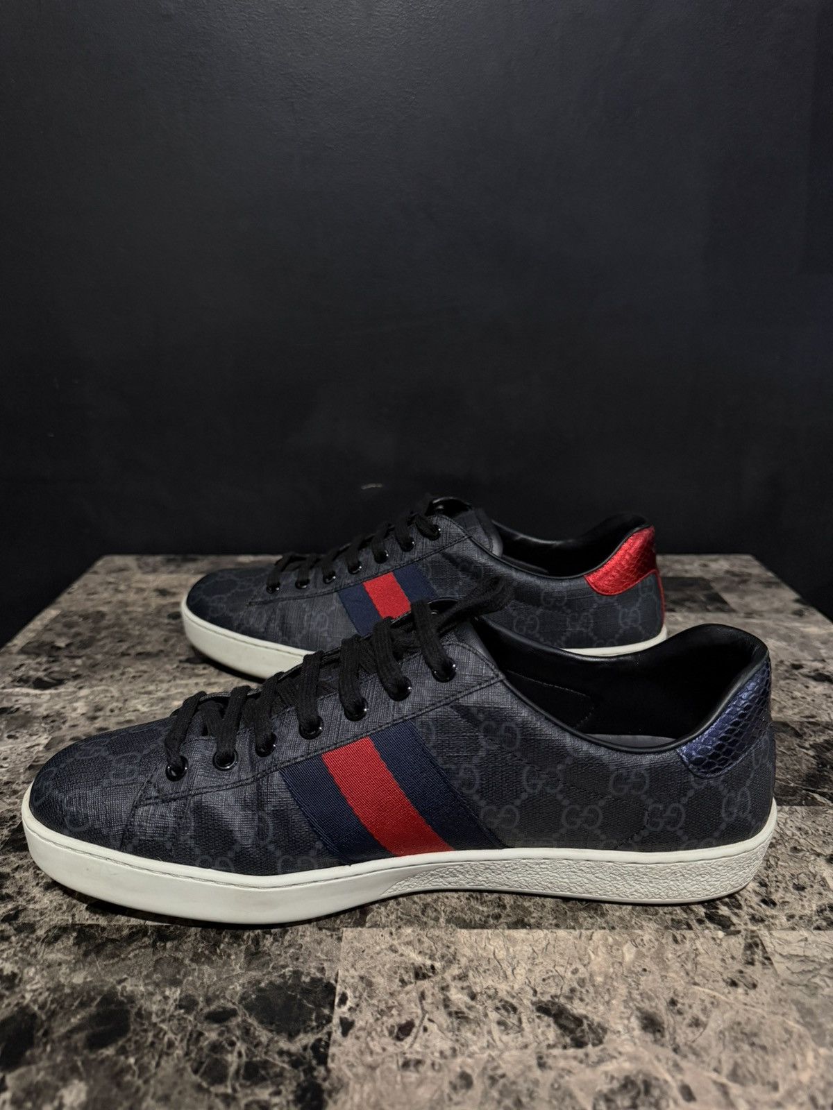 Gucci Gucci Ace GG Supreme Size US 10.5 / EU 43-44 - 2 Thumbnail