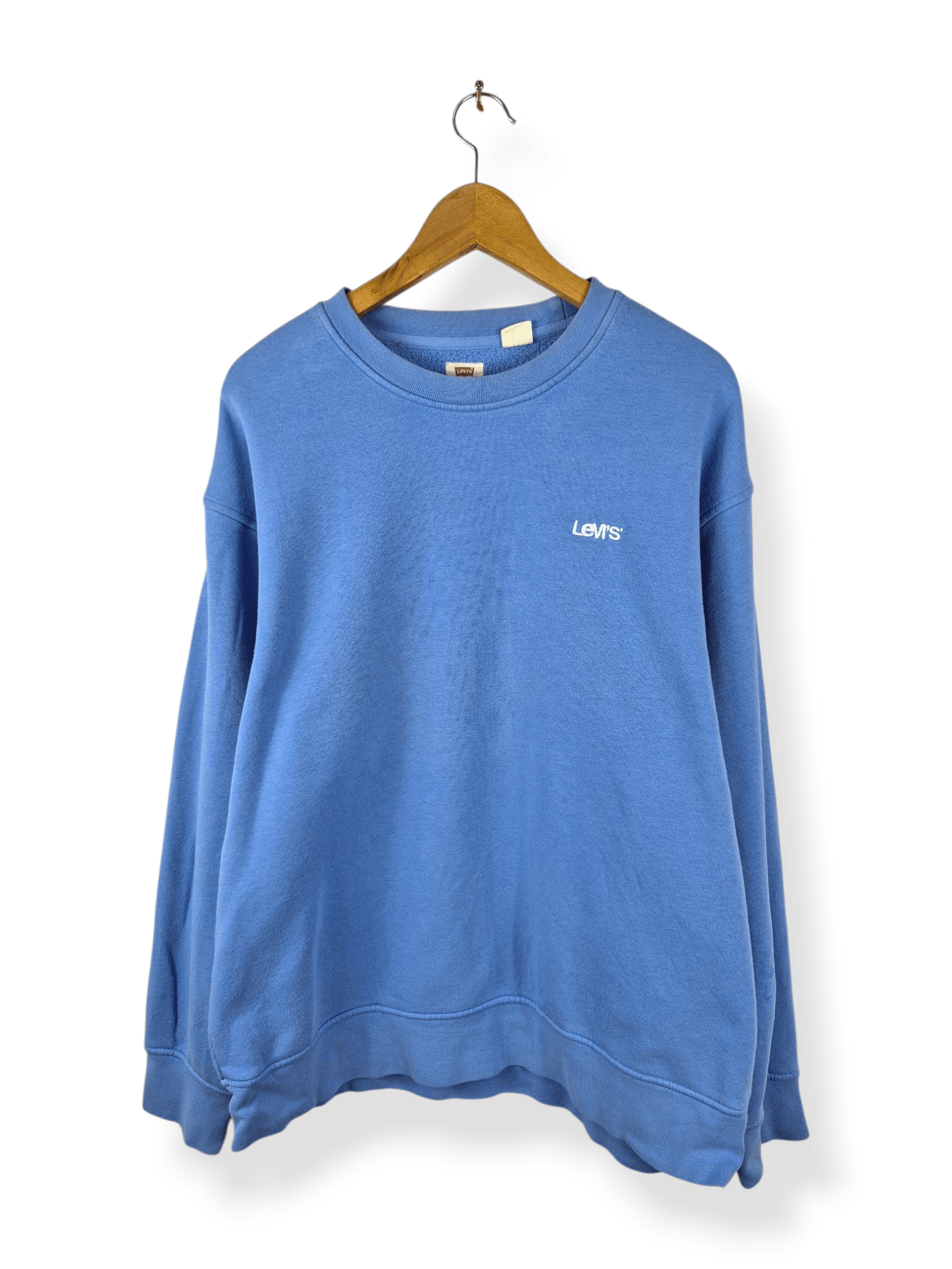 Levi's 🔥 Levis Small Logo Embroided Sweatshirt Size US L / EU 52-54 / 3 - 1 Thumbnail