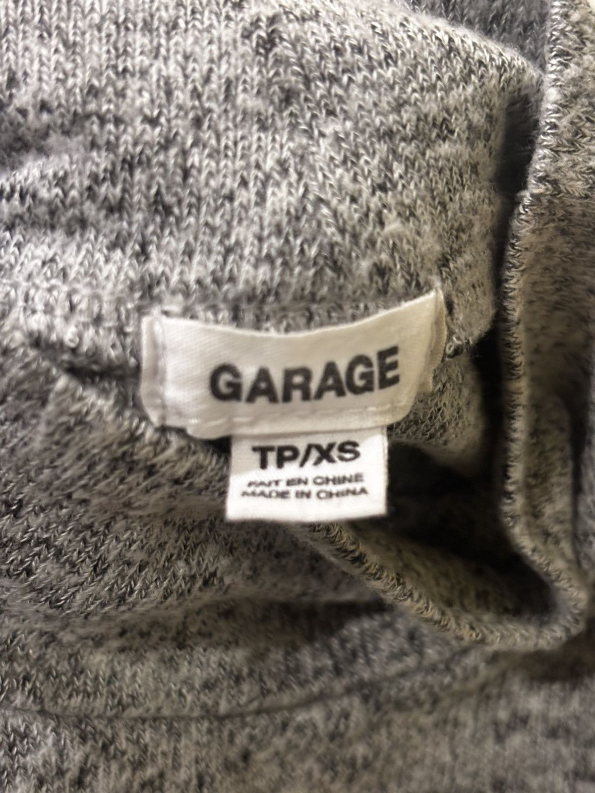 Garage Gray top & tank top set0826 Size XS / US 0-2 / IT 36-38 - 7 Thumbnail