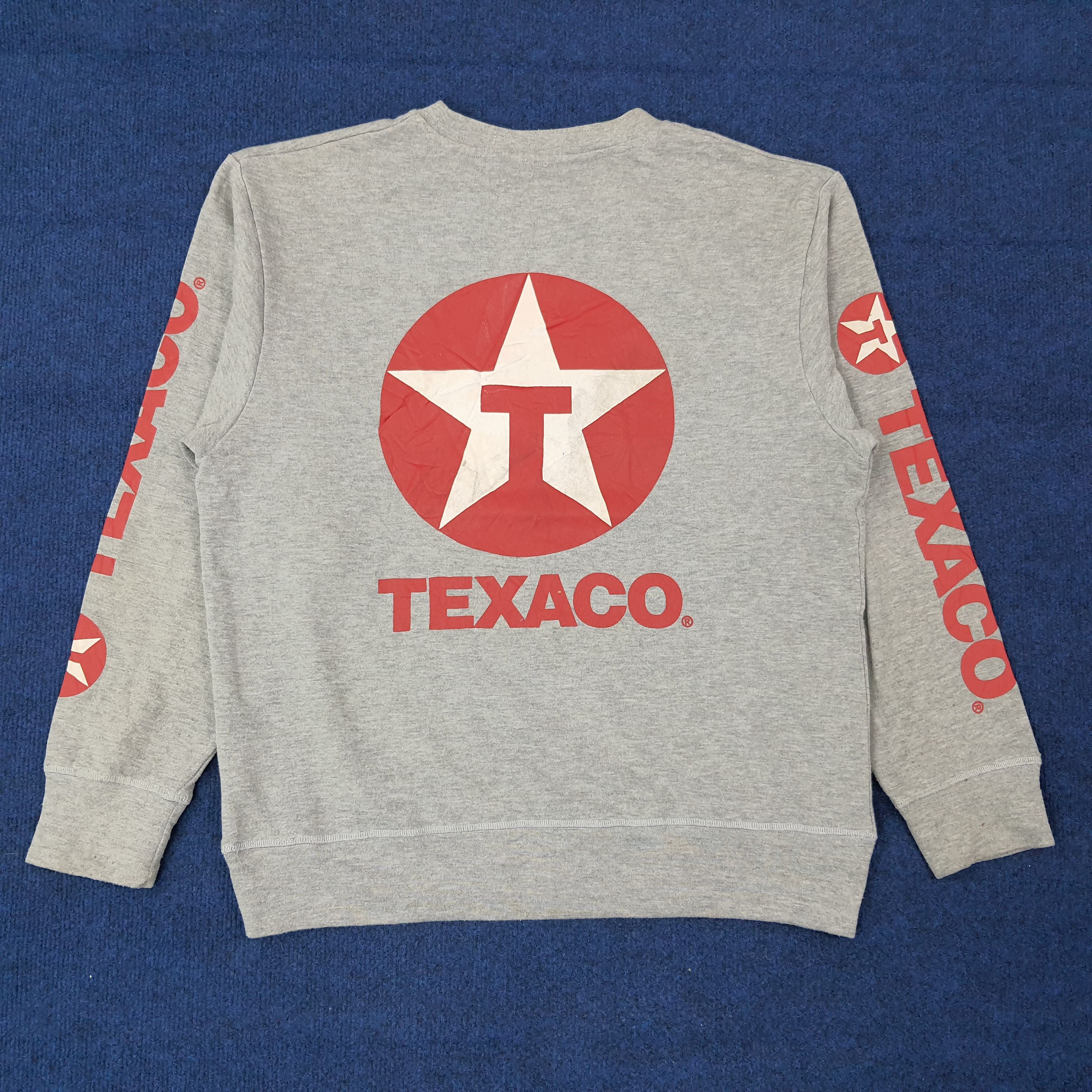Vintage Vintage TEXACO American Oil and Gas Sweatshirt C266N8 Size US M / EU 48-50 / 2 - 4 Thumbnail