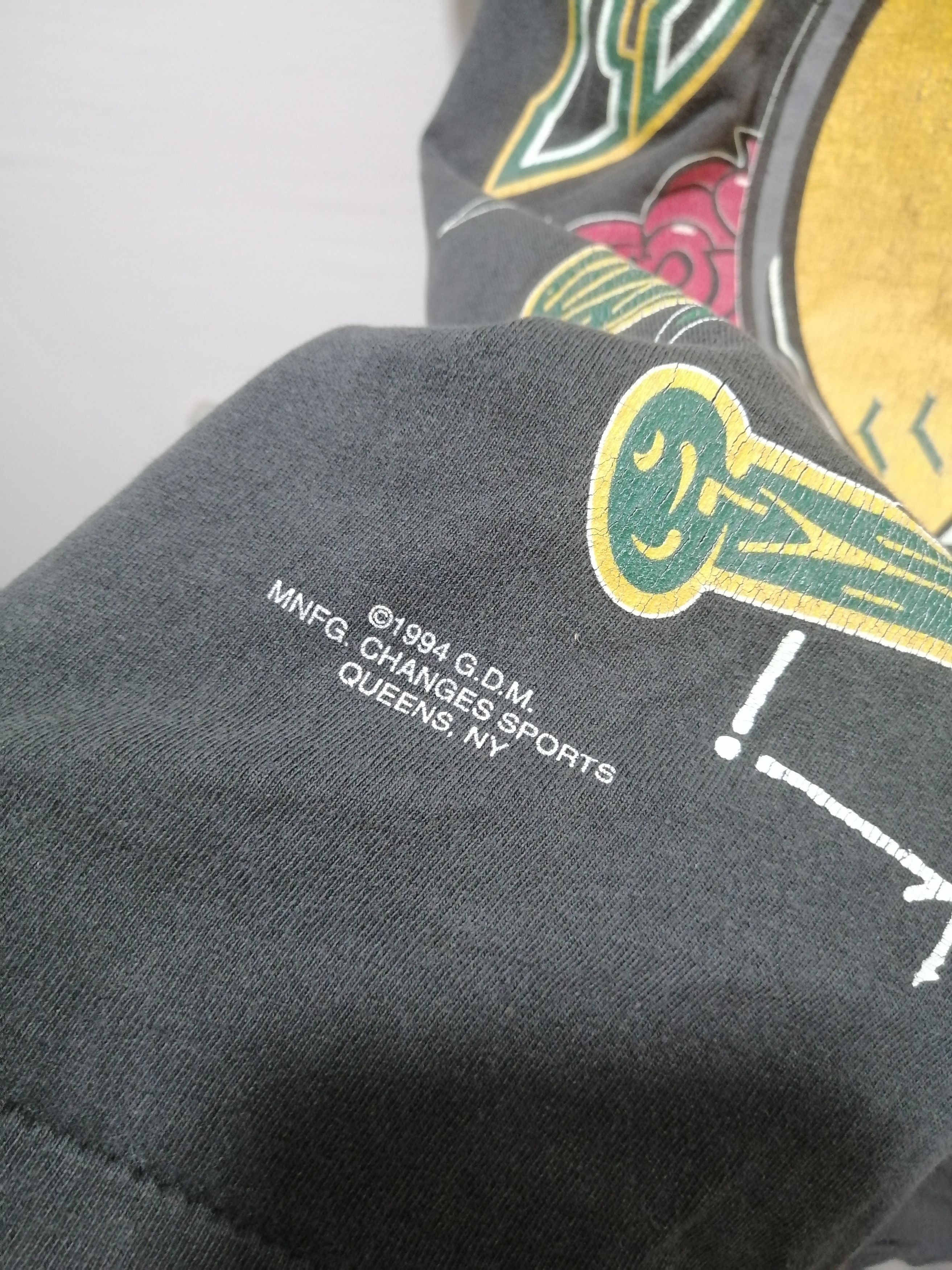 Grateful Dead VINTAGE 90'S GRATEFUL DEAD OAKLAN ATHLETICT SHIRT FULL PRINT Size US M / EU 48-50 / 2 - 6 Thumbnail