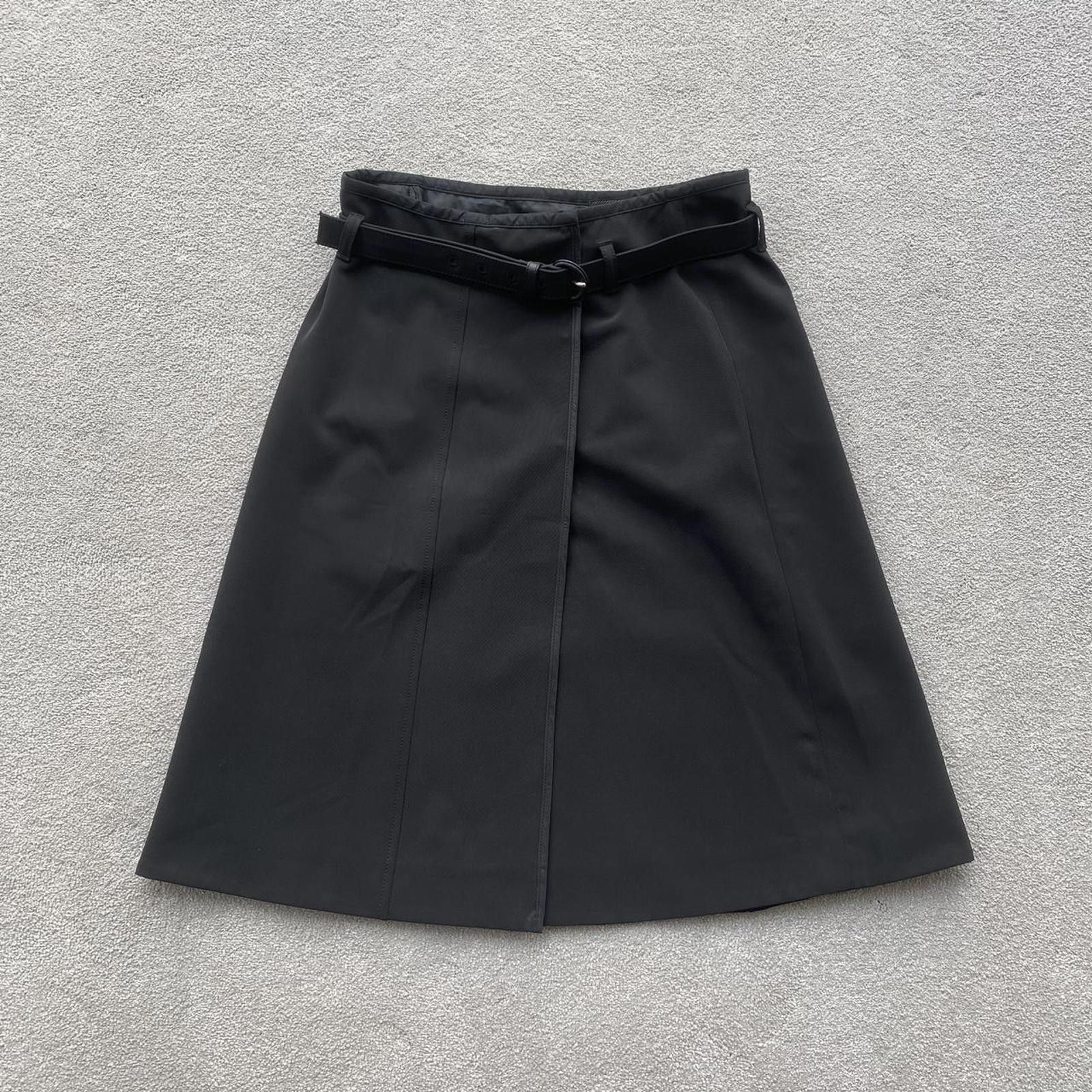 Prada Prada Nylon Technical Utility Midi Skirt Size 26" / US 2 / IT 38 - 1 Thumbnail