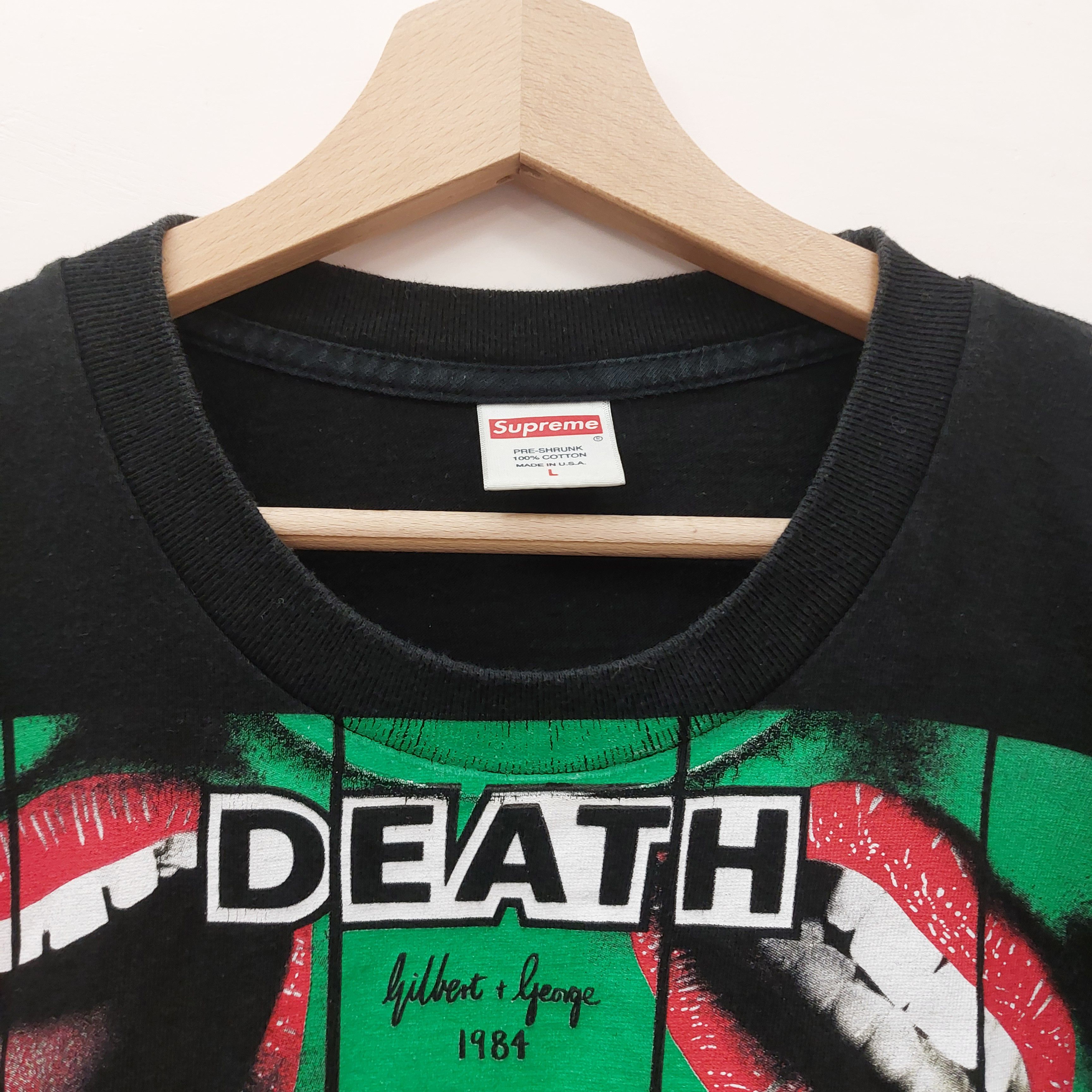 Supreme Supreme Gilbert & George Death limited edition t-shirt 2019 Size US L / EU 52-54 / 3 - 2 Thumbnail