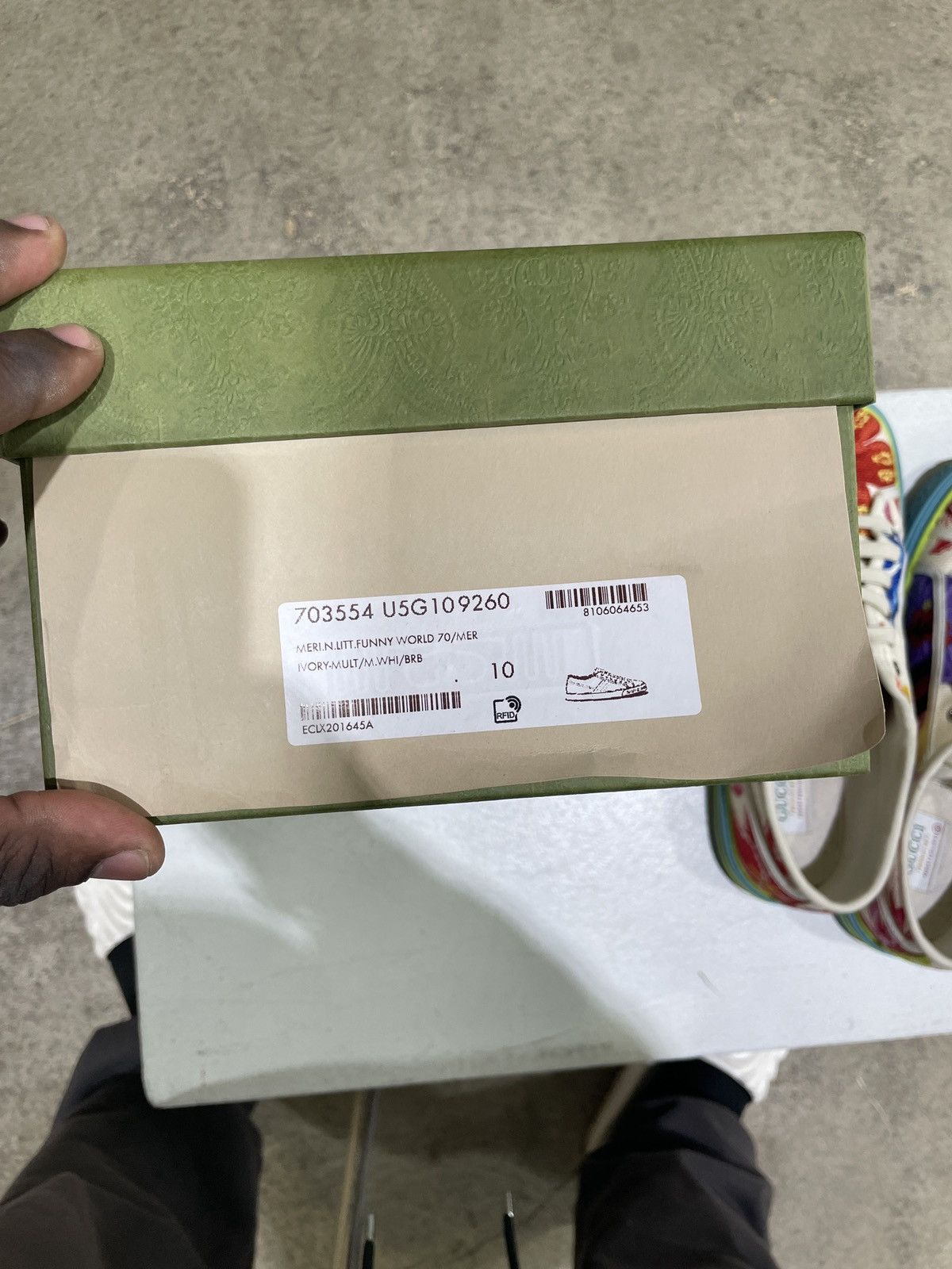 Gucci Gucci Multicolor Canvas Tennis highest 1977 Low Size US 10 / EU 43 - 10 Thumbnail