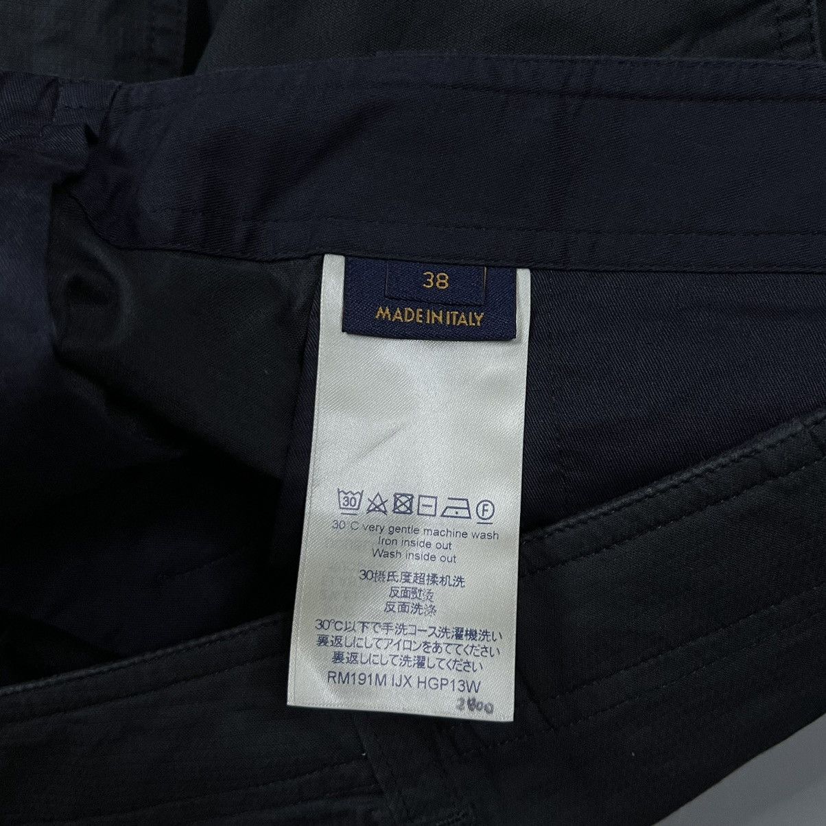 Louis Vuitton Louis Vuitton Virgil Abloh SS19 Black Cargo Pants Reflective Size US 31 - 17 Thumbnail