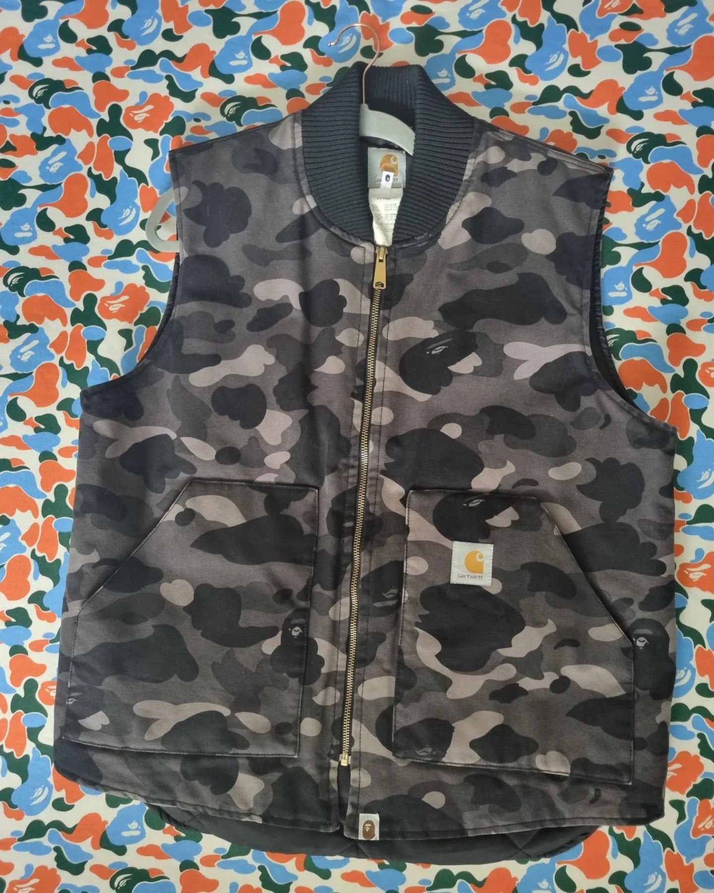 Bape Bape x Carhartt Vest | Grailed