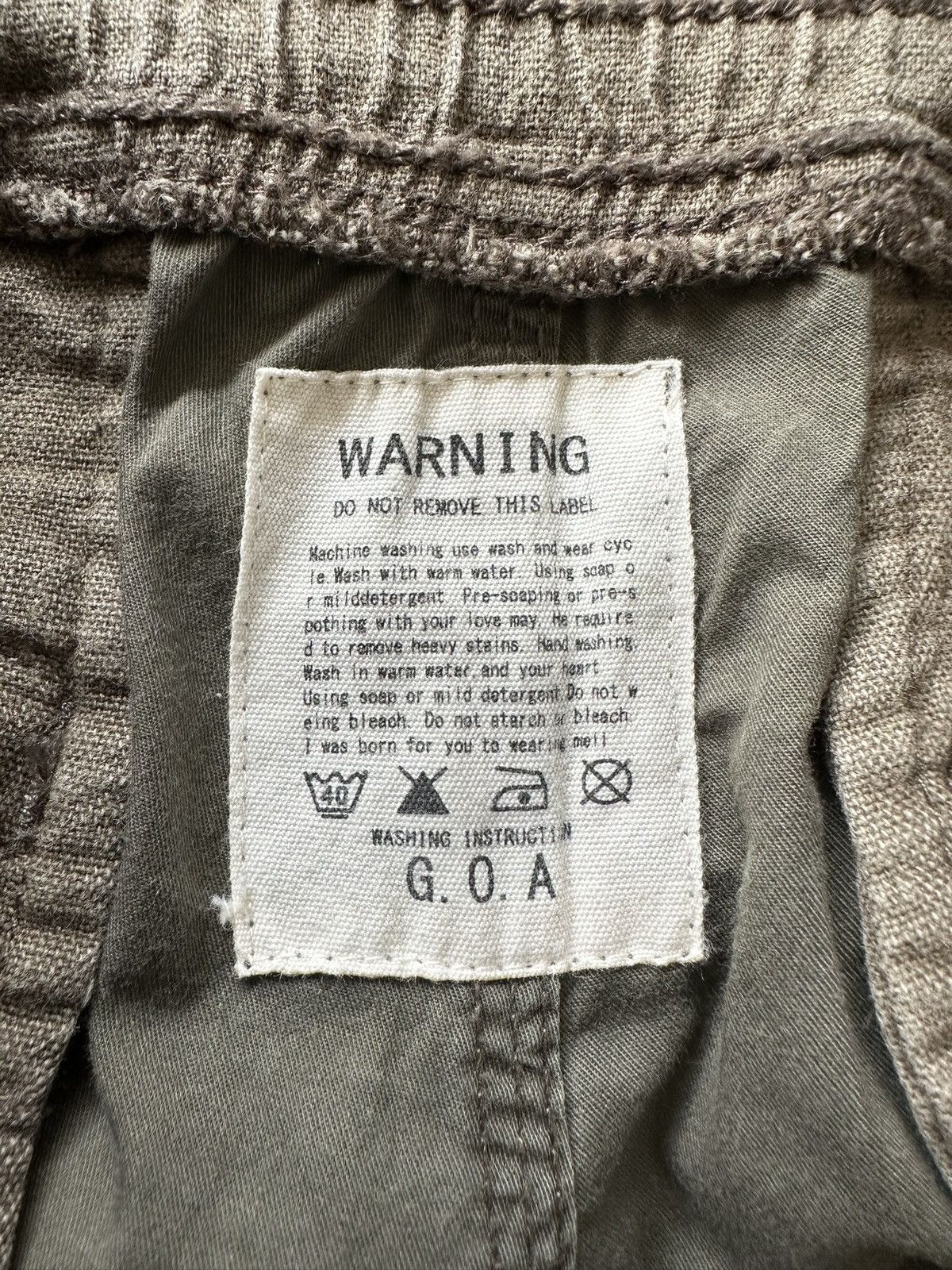 GOA 2000's G.O.A parachute cargo sweatpants Size US 32 / EU 48 - 12 Thumbnail