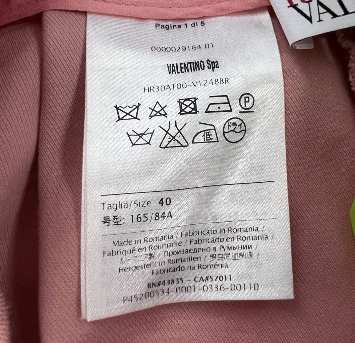 Valentino Valentino Pink Ruched Shorts J41 Size 28" / US 6 / IT 42 - 4 Thumbnail