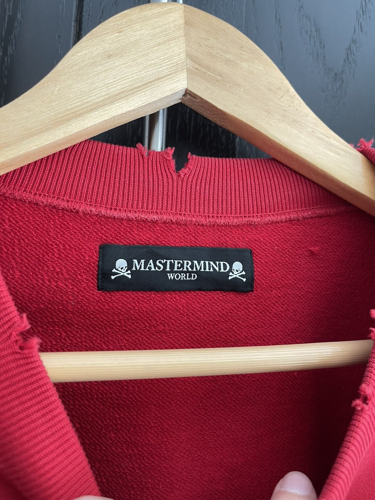 Mastermind World Mastermind Distressed Sweatshirt Size US S / EU 44-46 / 1 - 3 Thumbnail