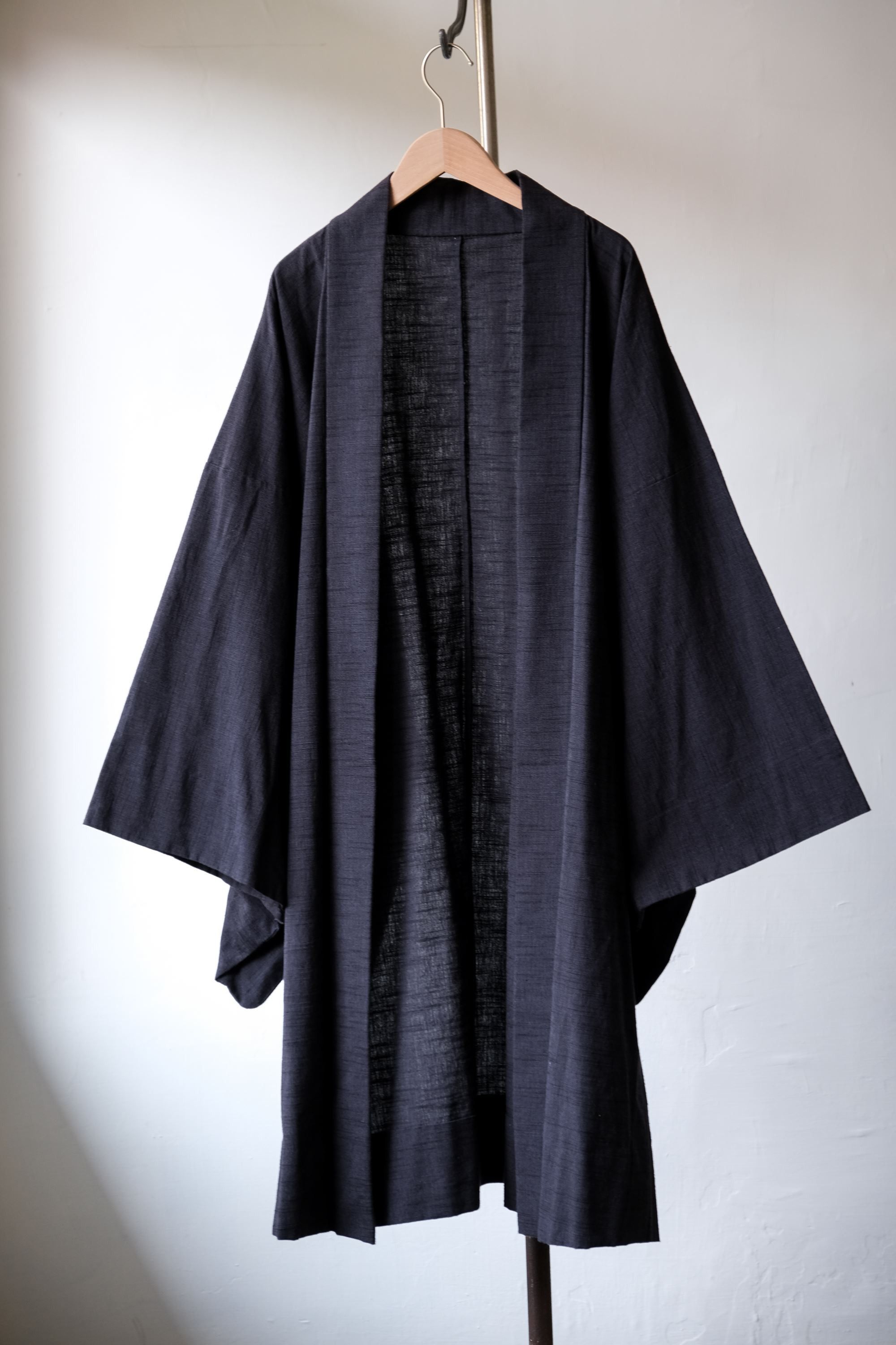image of Y. & Sons Haori Indigo Japanese Men’S Kimono Brand, Men's (Size Medium)