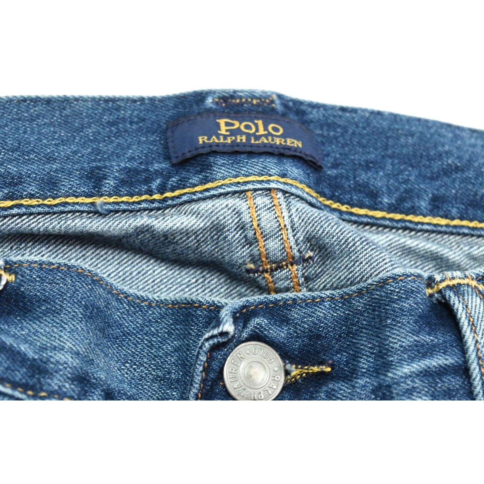 Polo Ralph Lauren Polo Ralph Lauren VARICK Slim Straight Jeans Blue 33x30 Mens Aztec Pattern Vintage No Size US XS / EU 42 / 0 - 6 Thumbnail