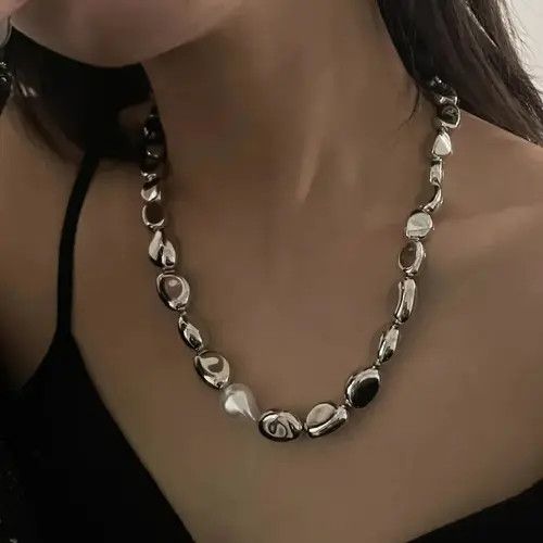 Handmade × Jewelry × Vintage Special-shaped Irregular Necklace Size ONE SIZE - 2 Thumbnail