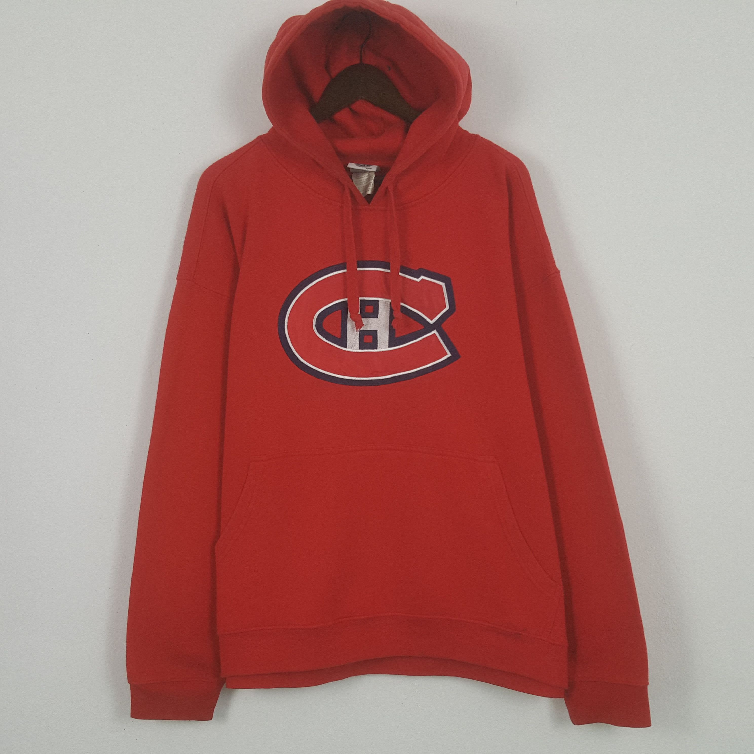 image of Nhl Ch Sweatshirt Hoodies in Red, Men's (Size 2XL)