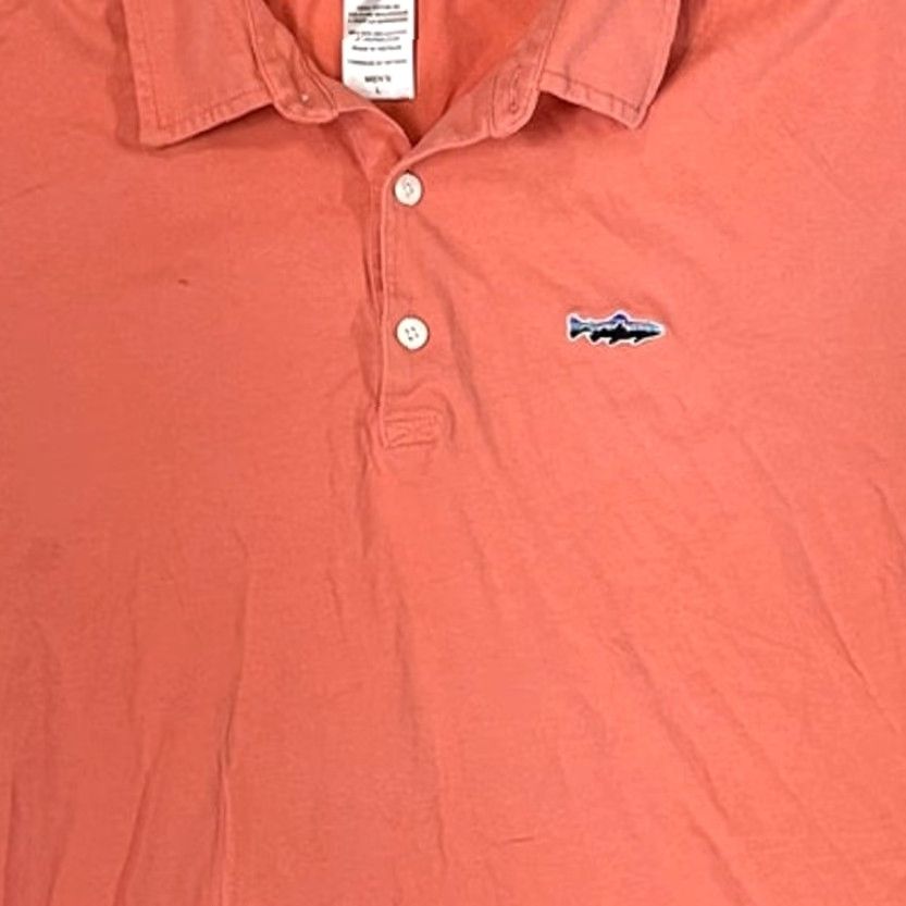 Patagonia VINTAGE Patagonia Men's Polo Trout Fitz Roy Size Large Size US L / EU 52-54 / 3 - 3 Thumbnail