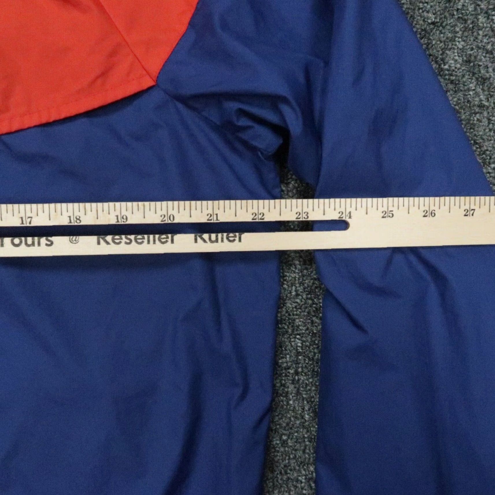 Nike Nike Jacket Mens Medium Blue Red Windrunner Colorblock Hooded Full Zip Pockets Softshell Badging: Swoosh, Windbreaker, Sportswear Size US M / EU 48-50 / 2 - 7 Thumbnail
