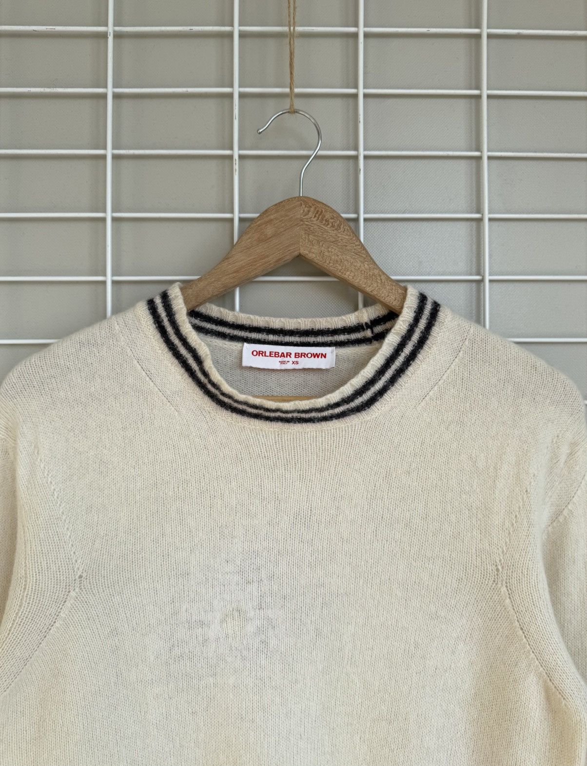 Orlebar Brown Orlebar Brown Gategill Alpaca Knit Sweater Mens Size S/M Size US S / EU 44-46 / 1 - 2 Thumbnail