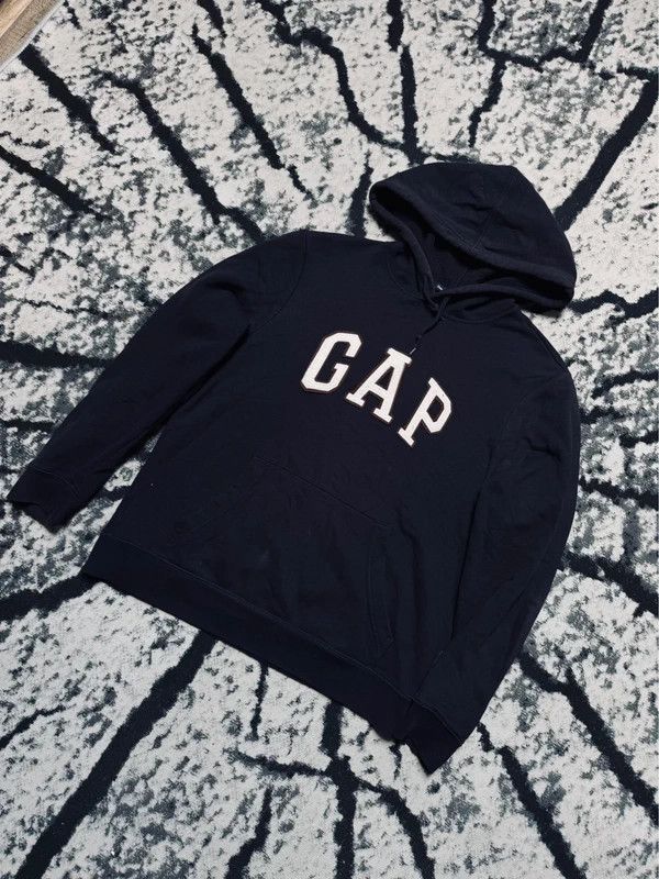 Gap Gap Navy Logo Hoodie XS Size XS / US 0-2 / IT 36-38 - 2 Thumbnail