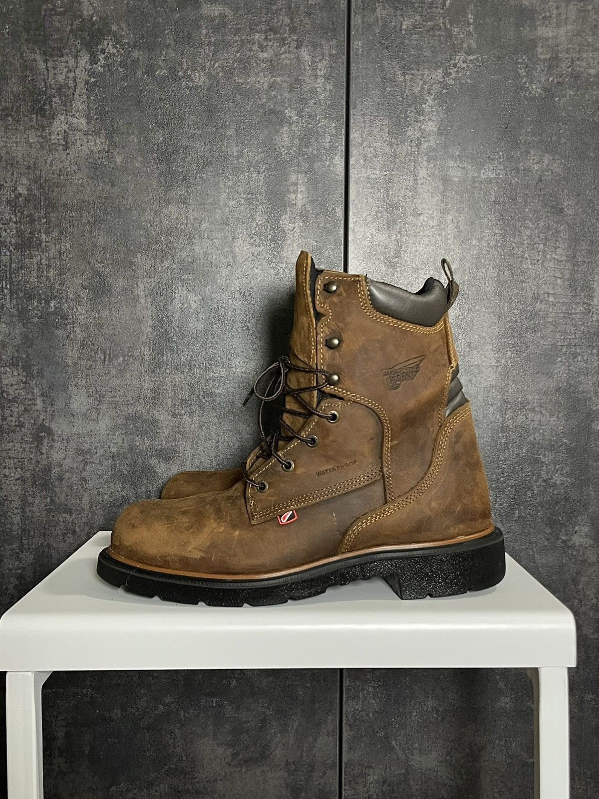 Red Wing Crazy Red Wing Shoes 400 Boots Waterproof Brown Balenciaga Size US 10.5 / EU 43-44 - 7 Thumbnail