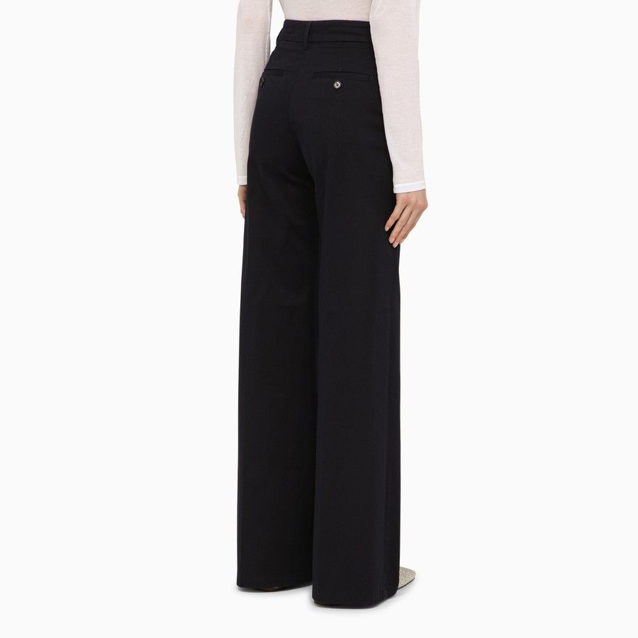 DEPARTMENT5 o1d2blof0824 Cotton Trousers in Navy Blue Size 28" / US 6 / IT 42 - 4 Thumbnail