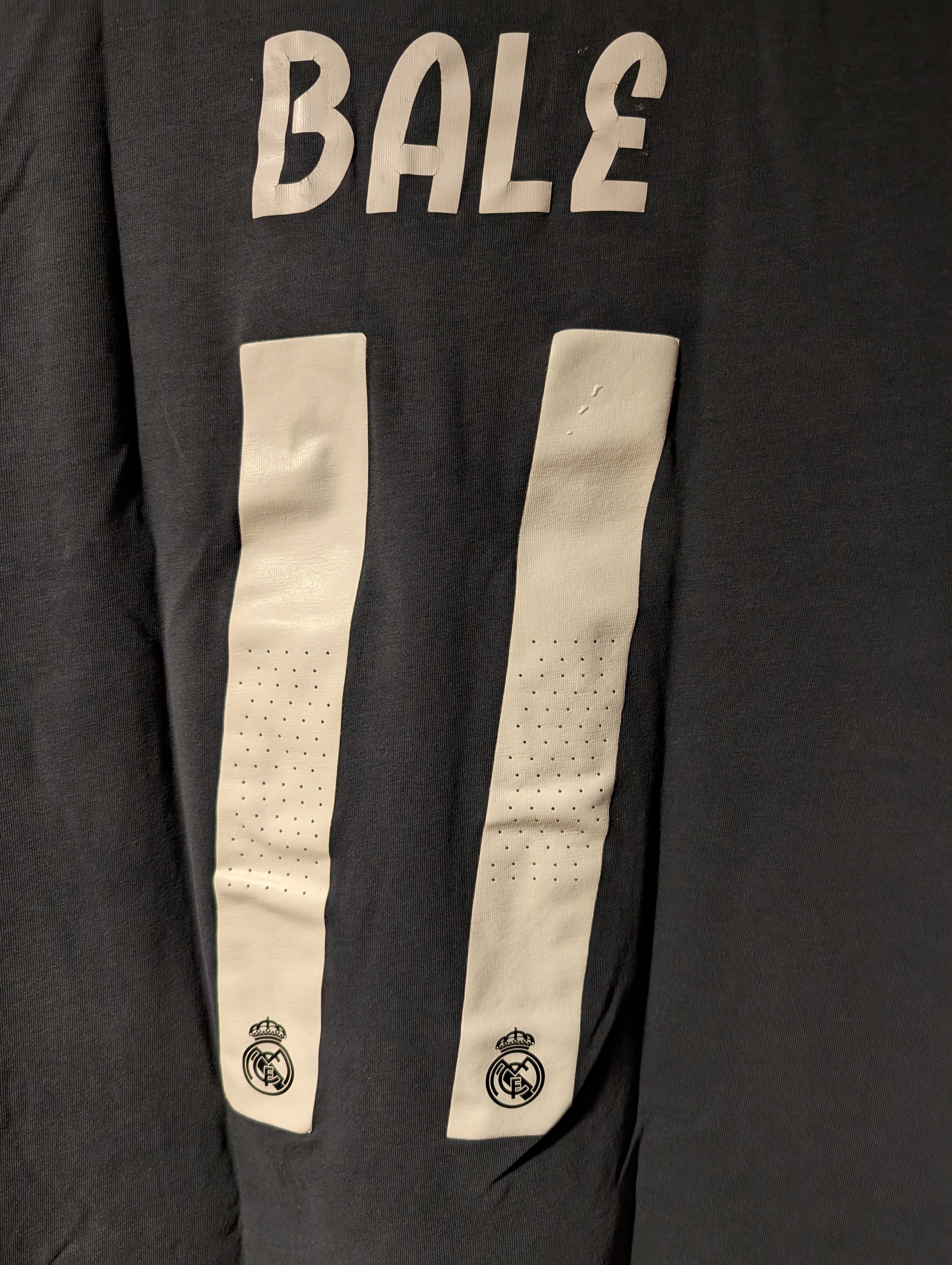 Adidas Bale Real Madrid Bale #11 Adidas Futbol Soccer Small Jersey Size US S / EU 44-46 / 1 - 2 Thumbnail
