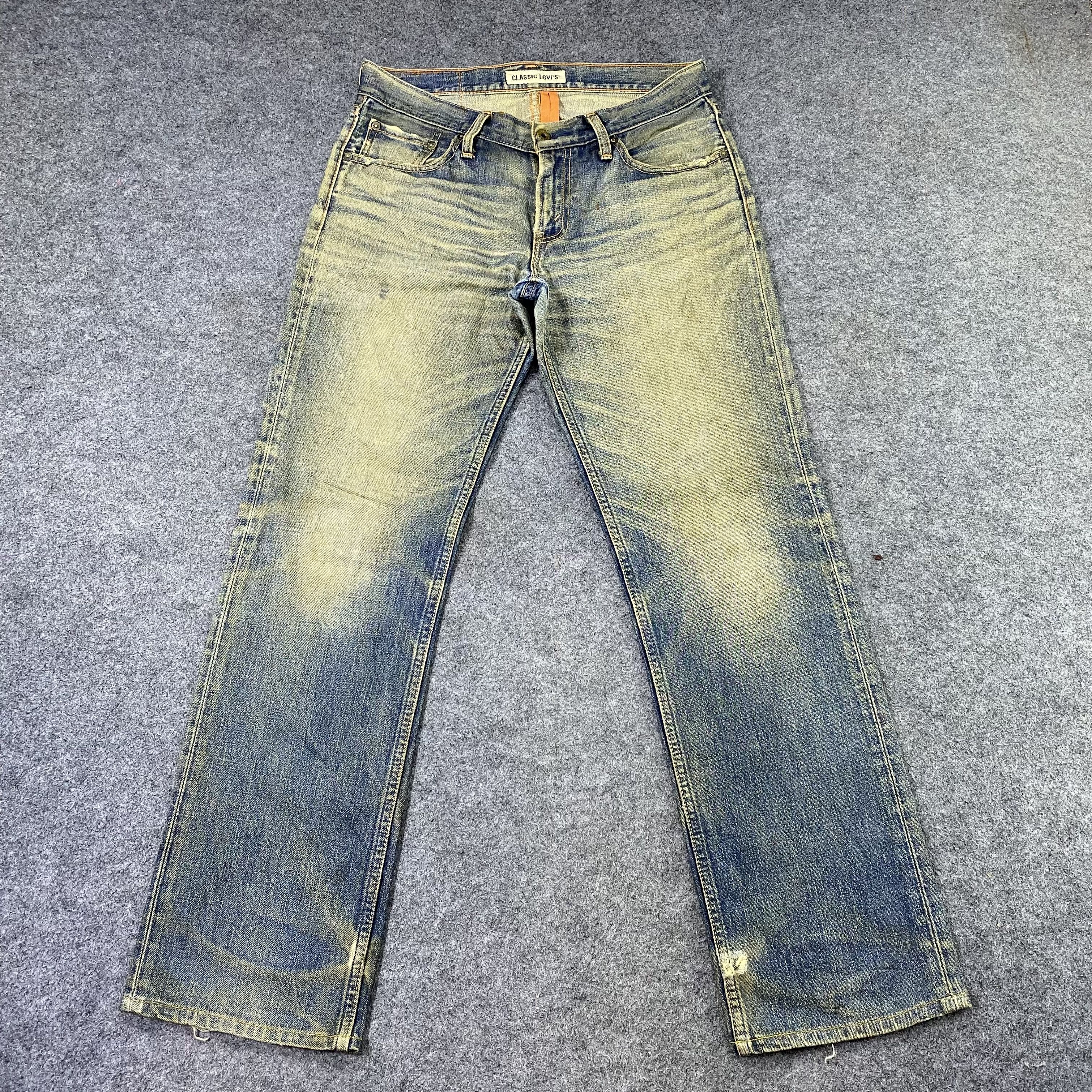 Jean × Levi's × Vintage Vintage Levi's 502 Distressed Rusty Wash Jeans-J1166 Size US 32 / EU 48 - 2 Thumbnail