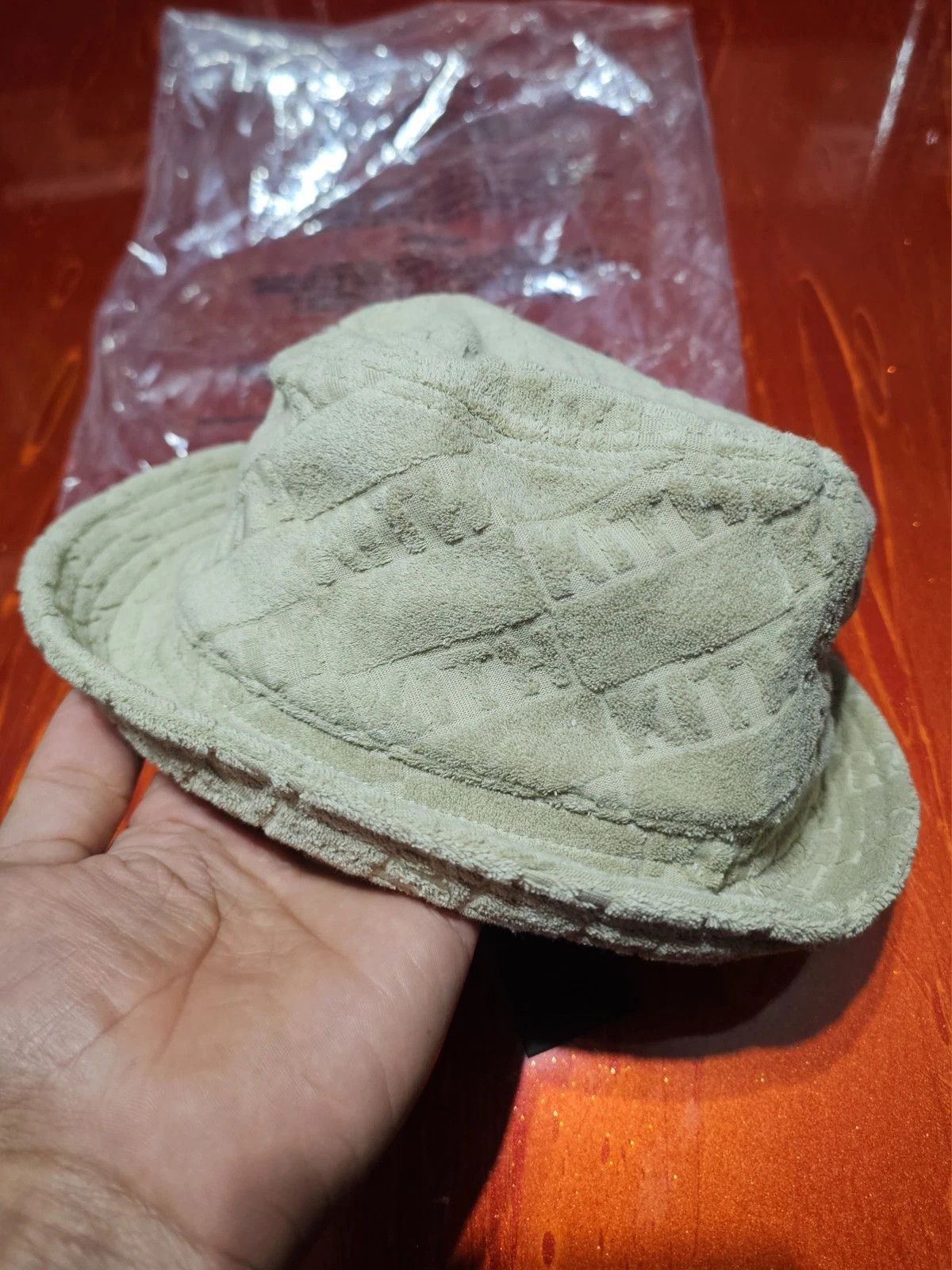 Kith Kith Terry Bucket Hat in Canvas Colorway All Over Jacquard Size ONE SIZE - 6 Thumbnail