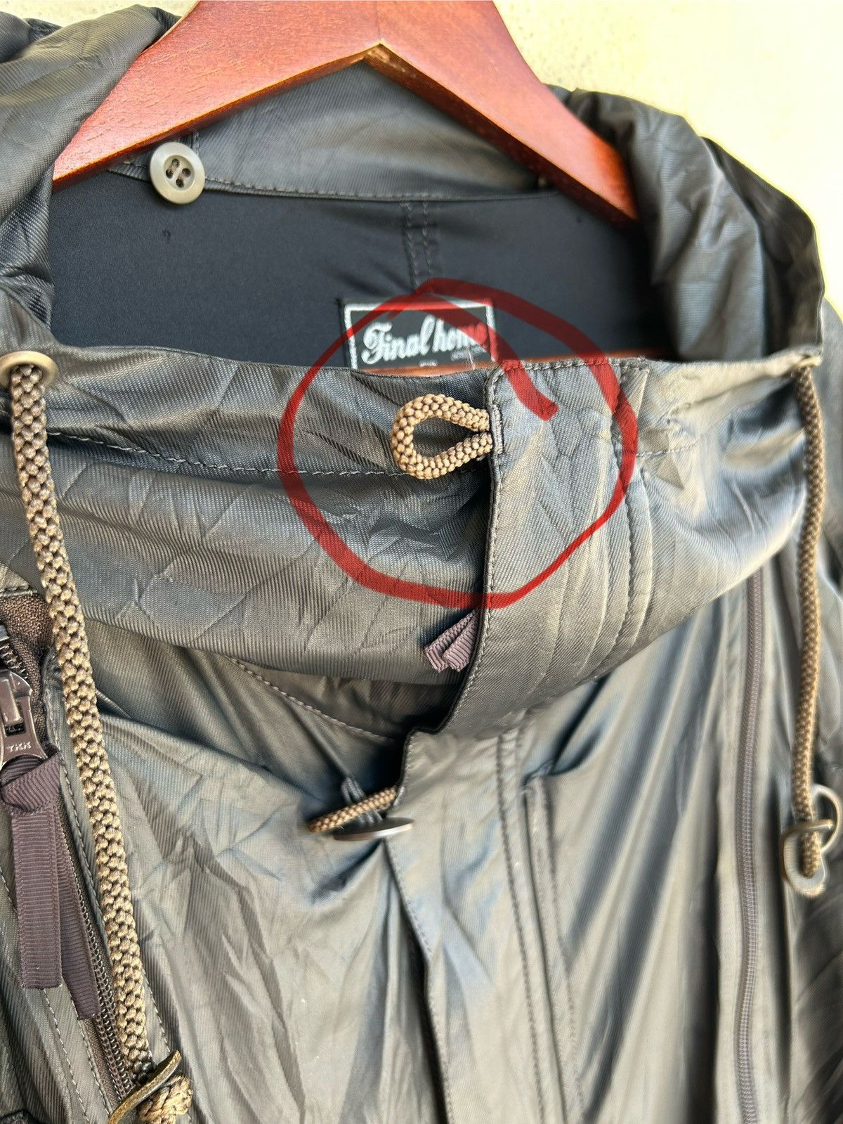 Final Home Final Home Prototype Sample Waxed Hooded Jacket Size US M / EU 48-50 / 2 - 10 Thumbnail