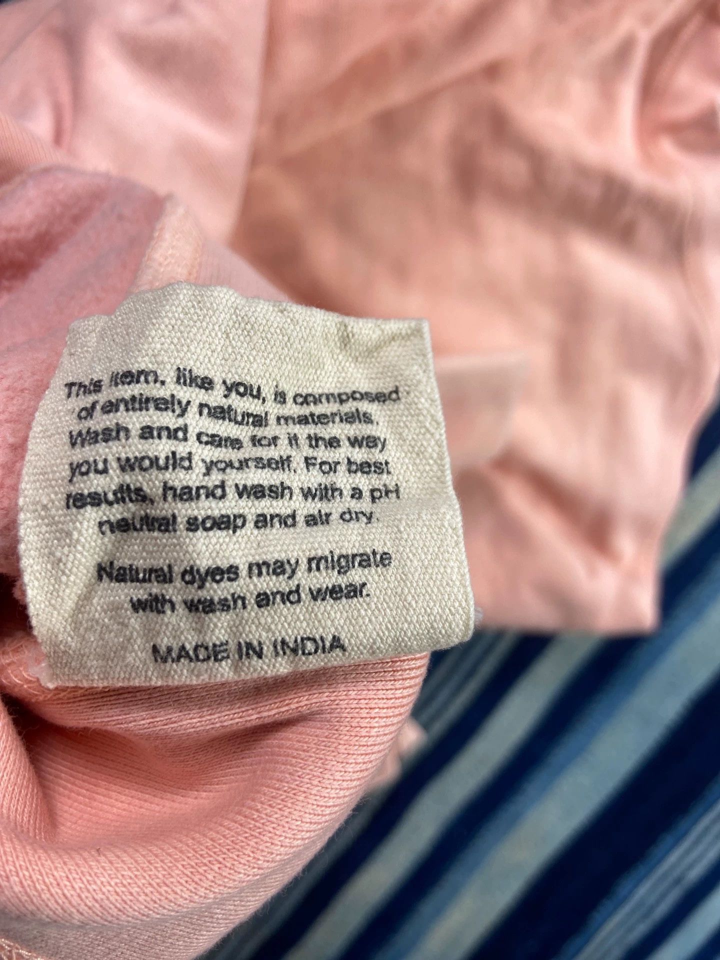 Story Mfg. Story mfg. crew sweat madder dyed hand-embroidered unisex S Size US S / EU 44-46 / 1 - 6 Thumbnail