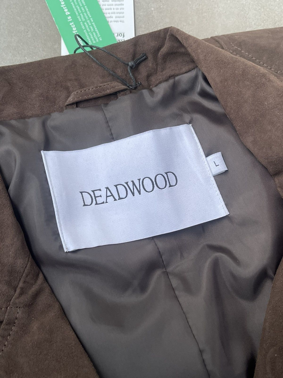 Deadwood !DS! SS23 Deadwood Painter Suede Leather Coat Size US L / EU 52-54 / 3 - 17 Thumbnail