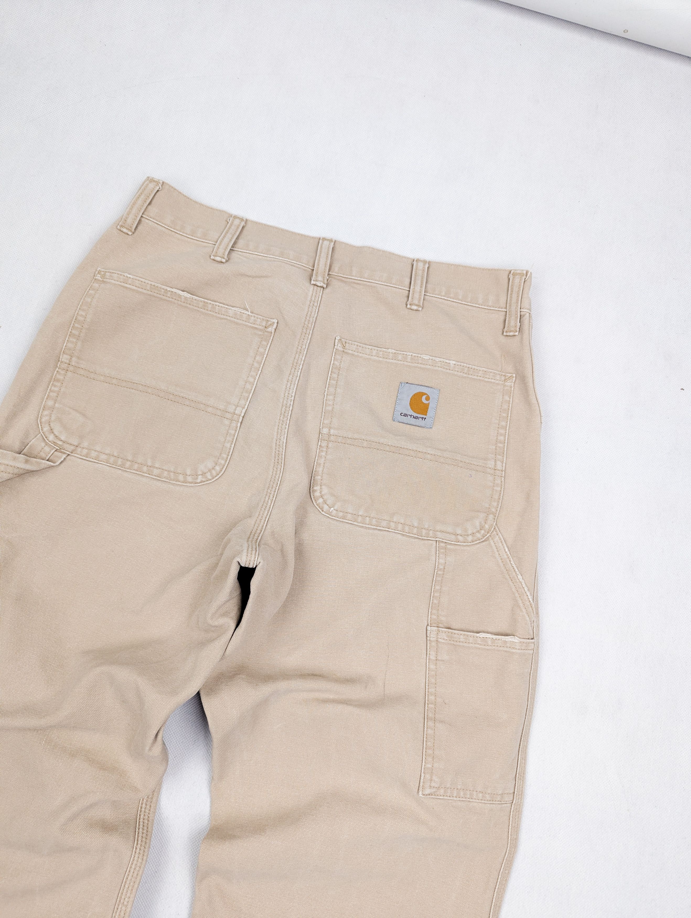 Carhartt Carhartt single knee pant 29 beige Size US 29 - 2 Thumbnail