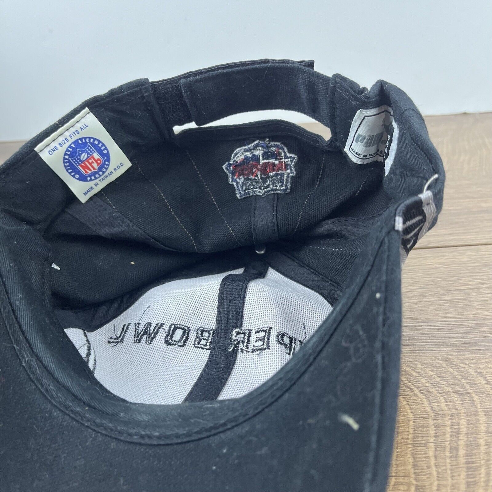Other Vintage St. Louis Rams Hat Black Super Bowl Hat Adjustable H Size ONE SIZE - 15 Thumbnail