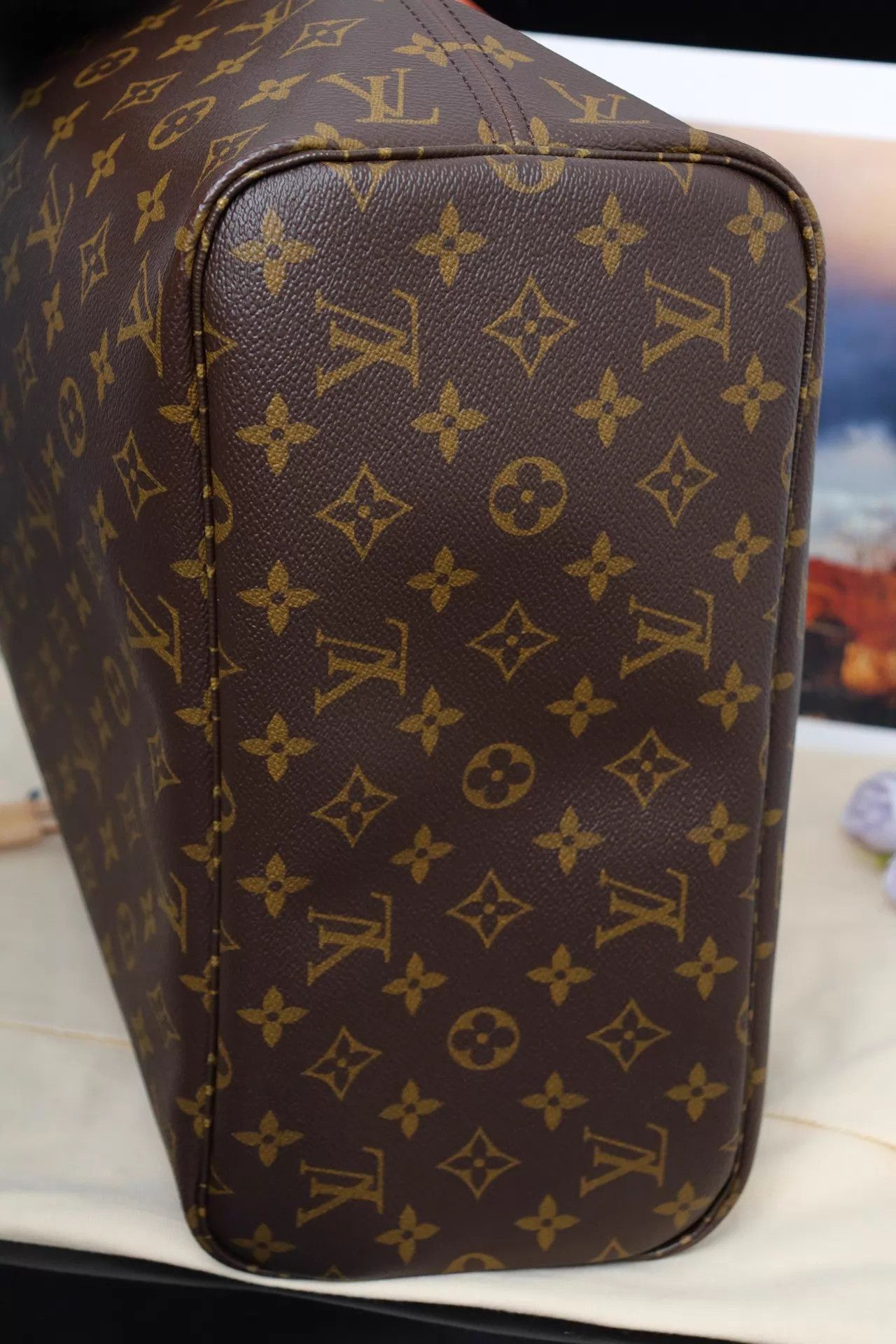 Louis Vuitton LV Neverfull MM Monogram w/dustbag pouch Unused Size ONE SIZE - 6 Thumbnail