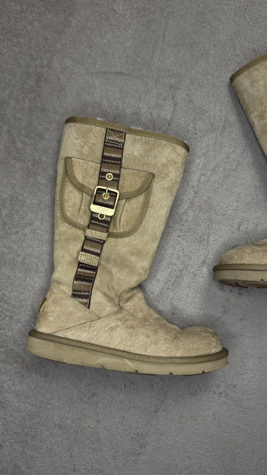 Japanese Brand Ugg Vintage Leather Pocket Boots Size US 6 / IT 36 - 4 Thumbnail
