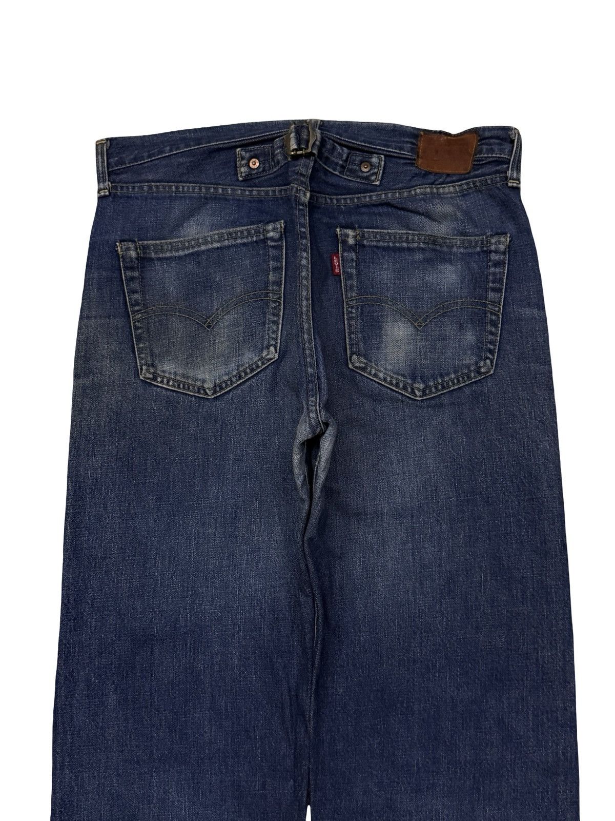Levi's Vintage Clothing Vintage 90s Levi’s 702XX Big E Buckle Back Selvedge Denim 32 Size US 32 / EU 48 - 5 Thumbnail