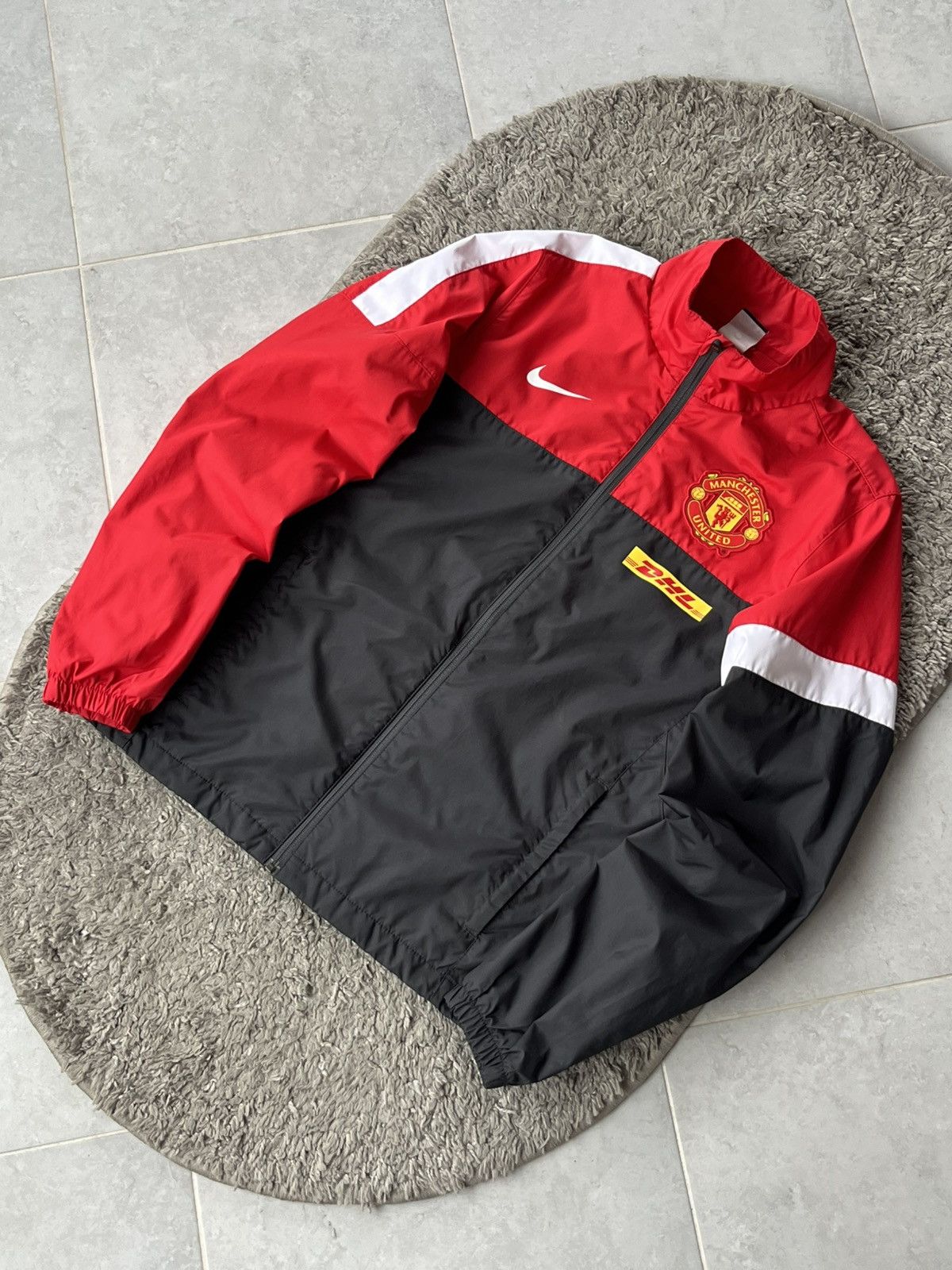 Nike Vintage Light Jacket Nike Soccer football Manchester United Size US S / EU 44-46 / 1 - 2 Thumbnail