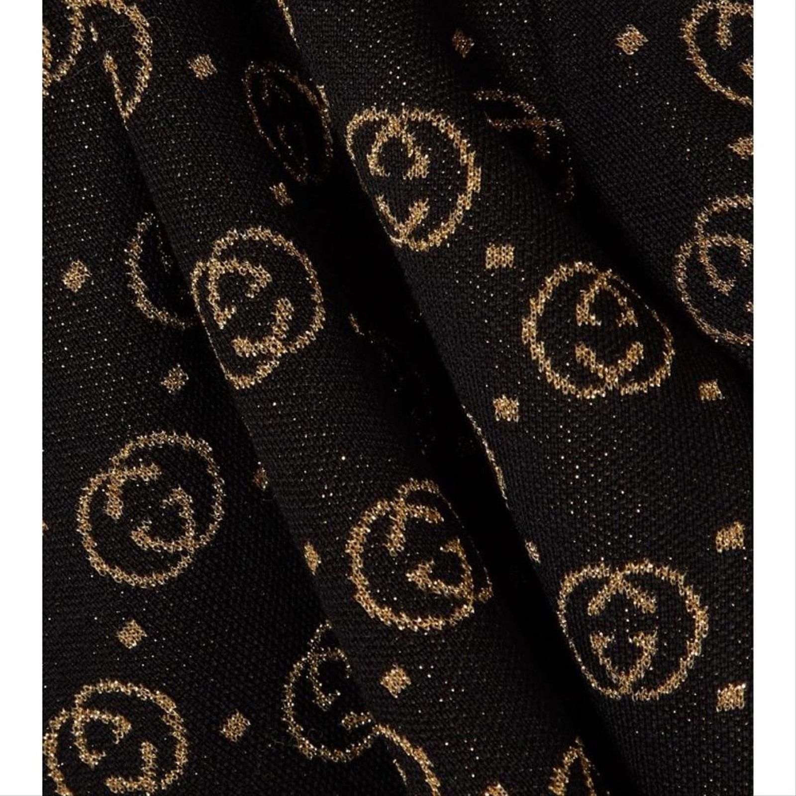 Gucci metallic GG logo jacquard sweater top Size XS / US 0-2 / IT 36-38 - 5 Thumbnail
