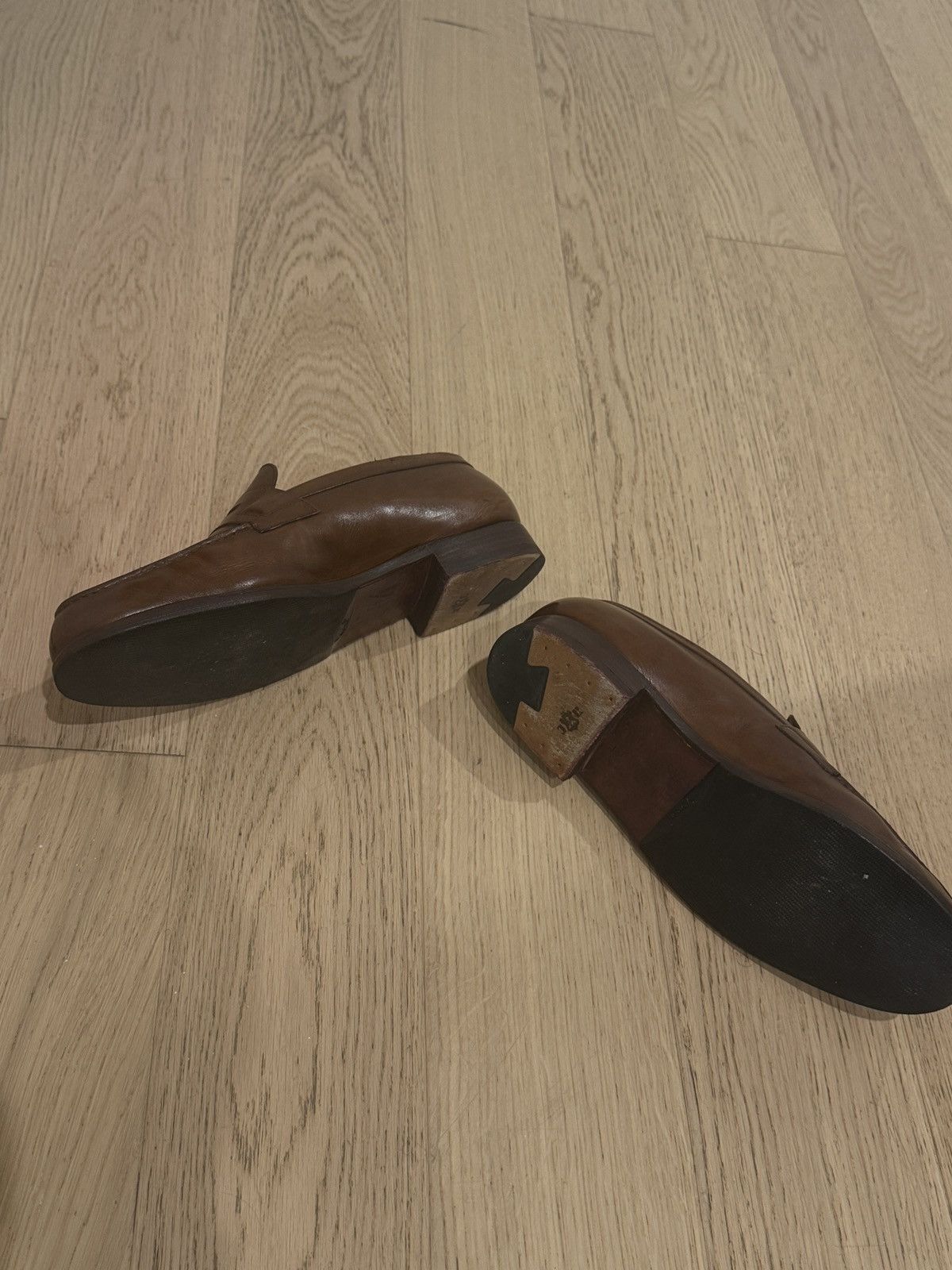 J.M. Weston JM Weston 180 Loafer (Brown Calfskin Leather) Size US 9.5 / EU 42-43 - 6 Thumbnail
